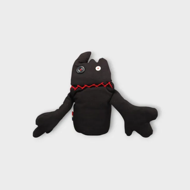 le-fix-kaj-figur-deko-schwarz-baumwolle-maskottchen image 1