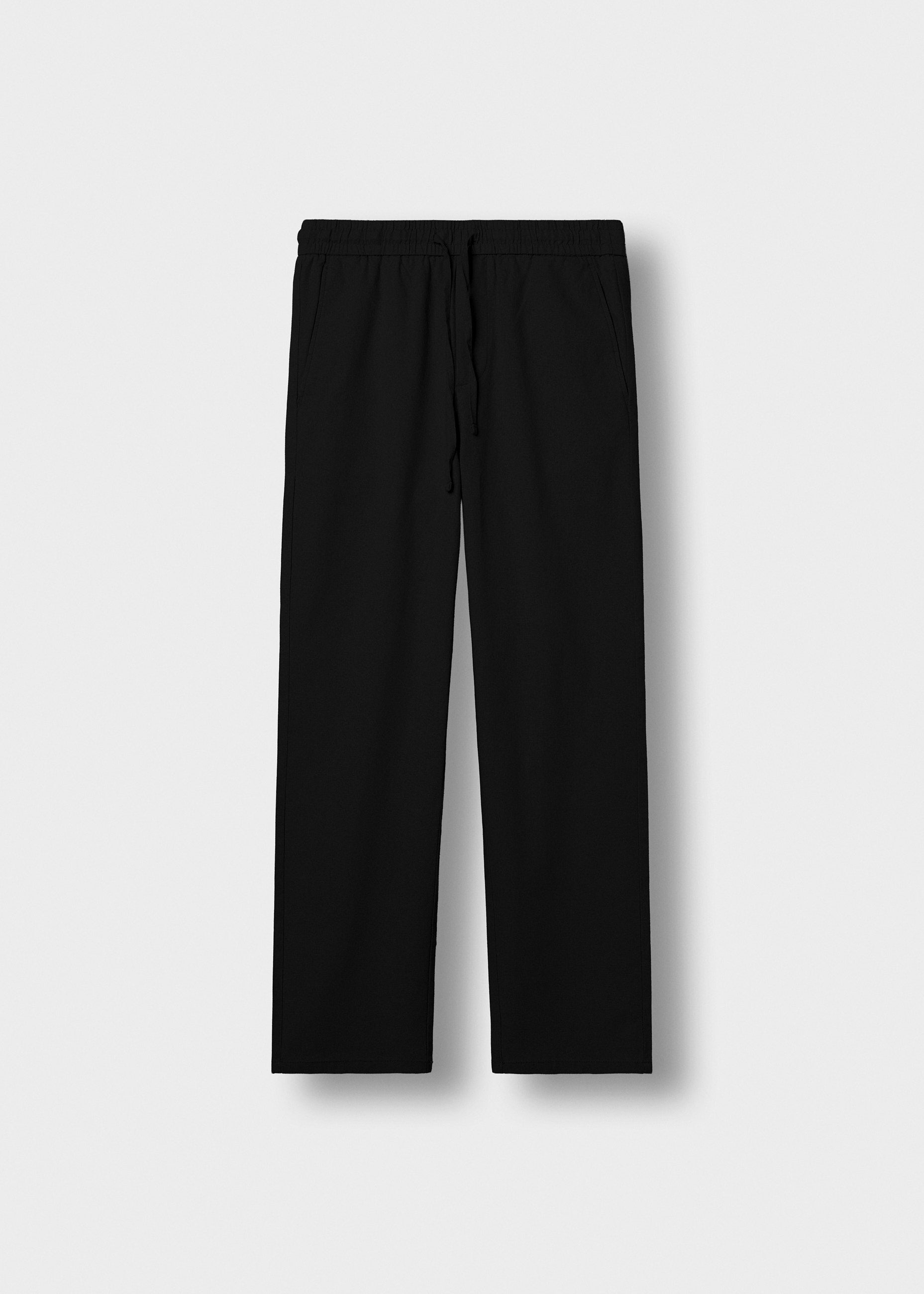 burocs-linen-blend-pants-hose-schwarz-regular image 1