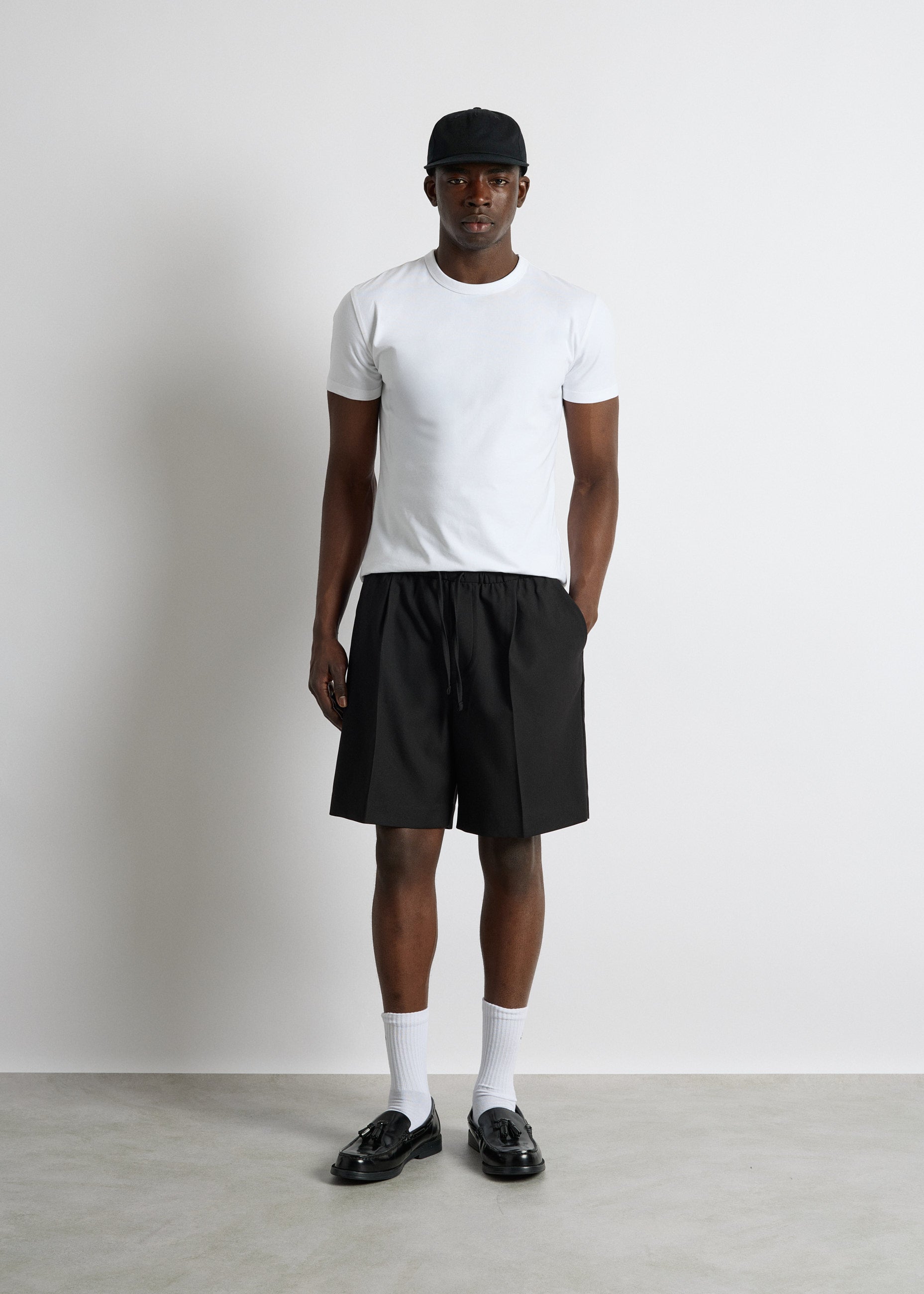burocs-shorts-loose-drawstring-shorts-black-tunnelzug image 5