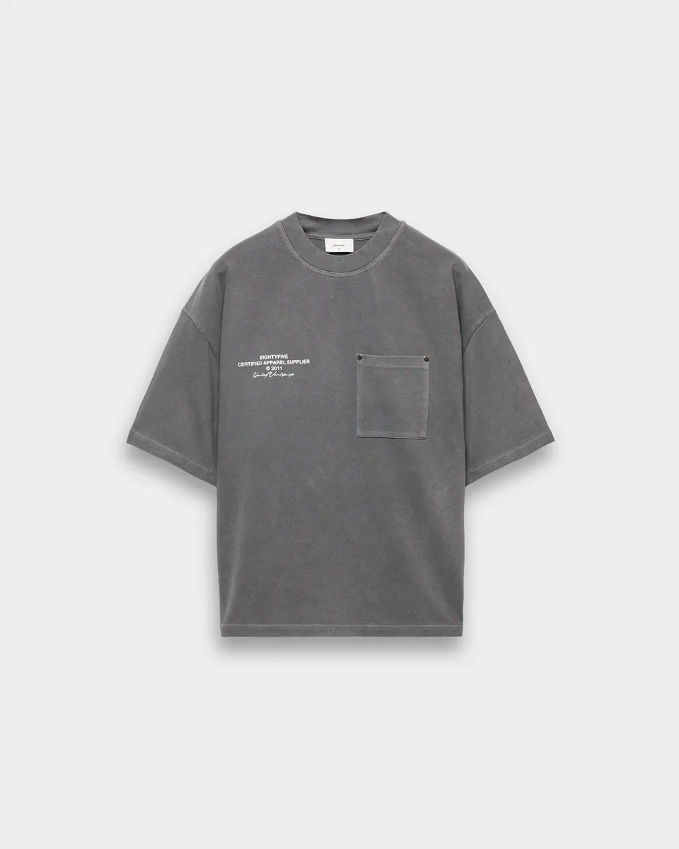 eightyfive-tops-united-cropped-t-shirt-t-shirt-stone-grey image 1