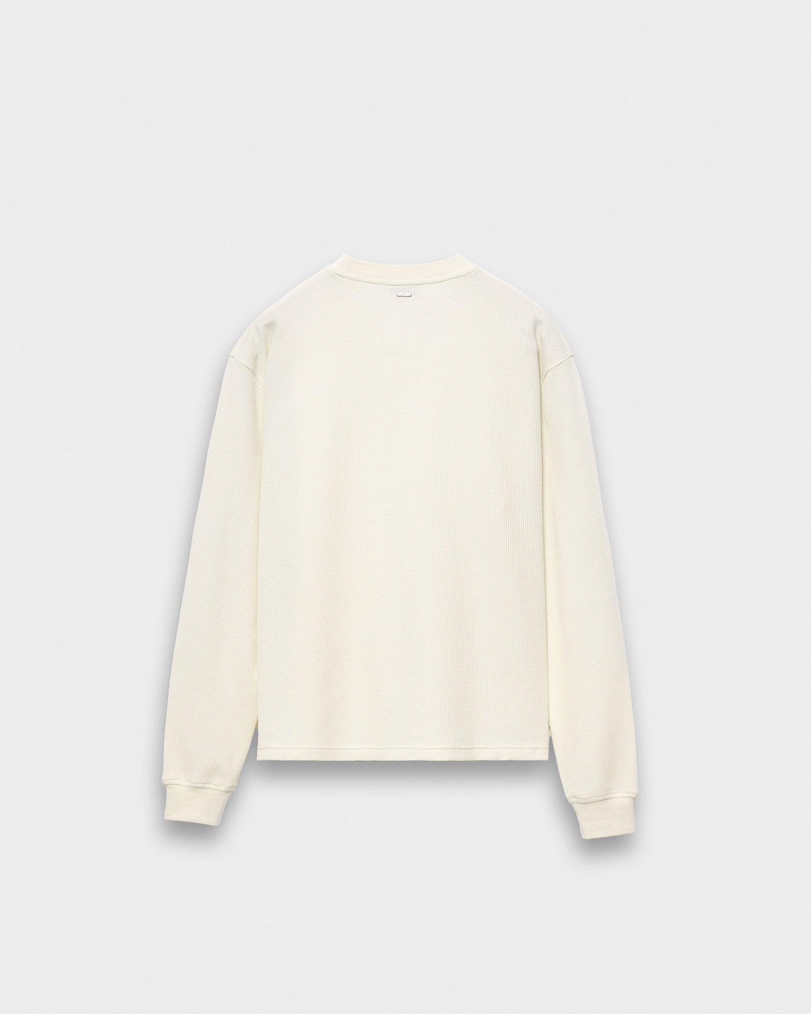 eightyfive-waffle-longsleeve-off-white-relaxed-fit image 2