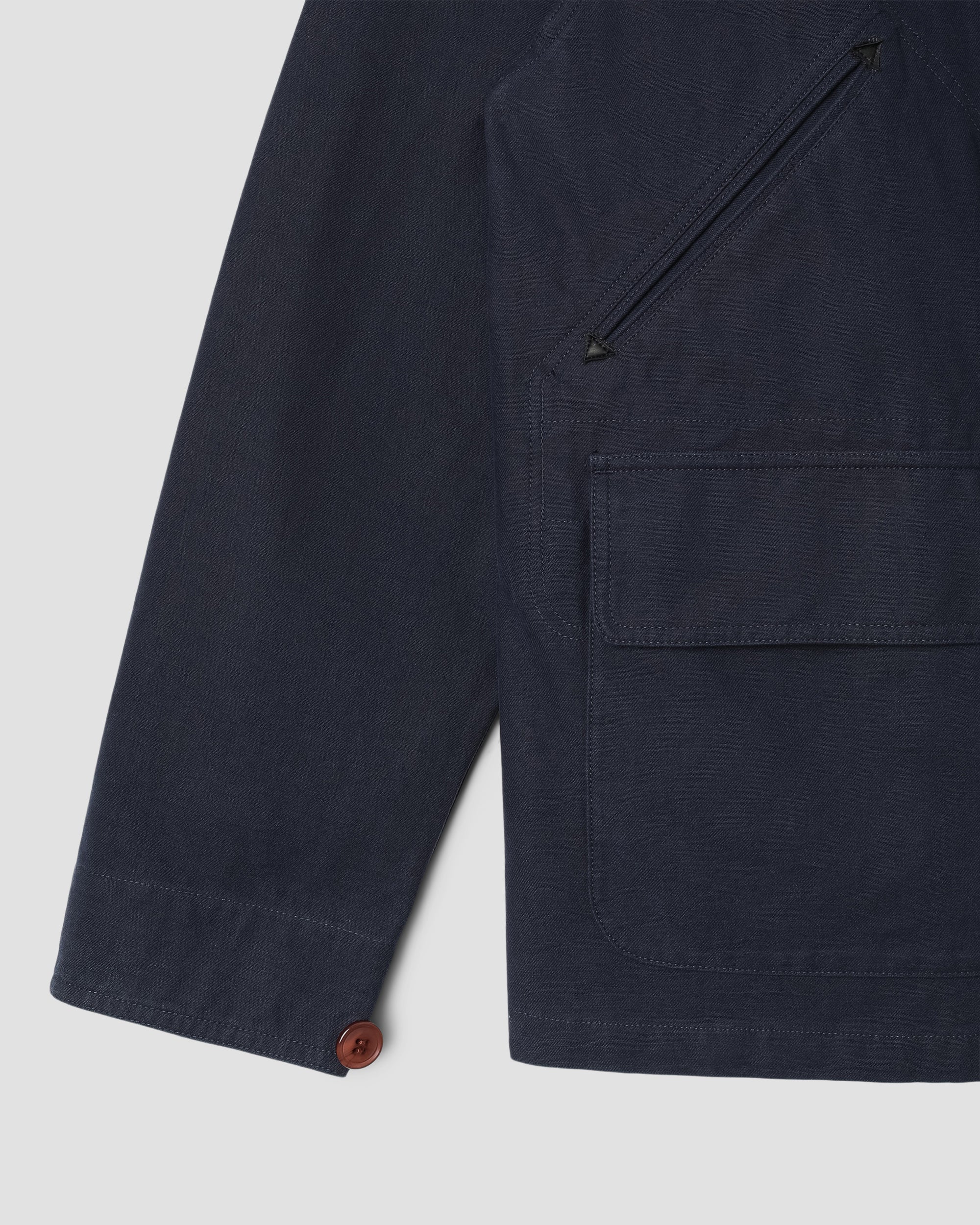 stan-ray-hunters-jacket-jacke-navy-heather-cordkragen image 5