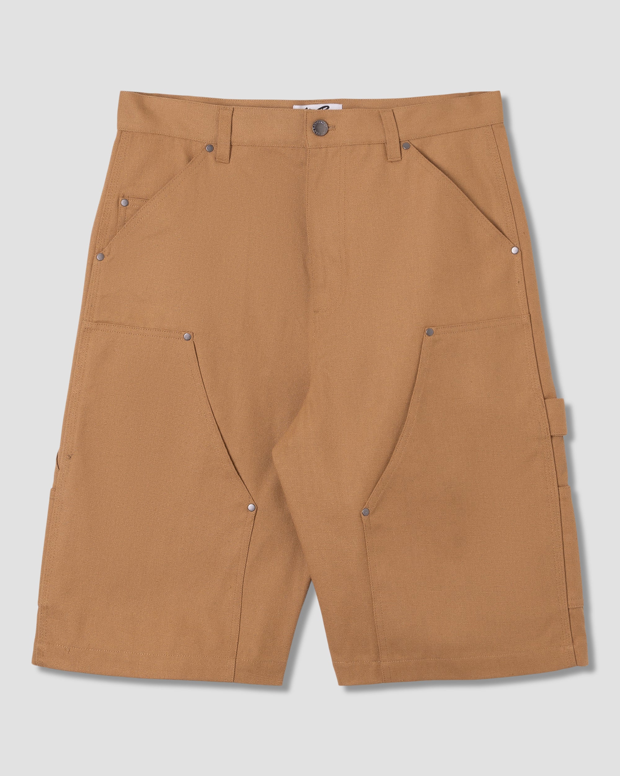 stan-ray-double-knee-short-brown-duck-workwear-shorts-baumwolle image 1