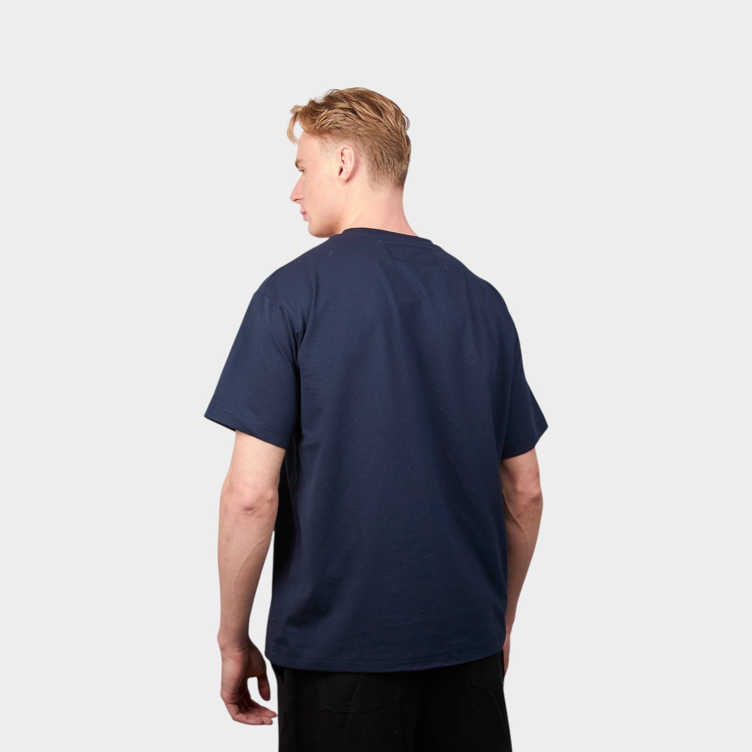 le-fix-lightning-26-t-shirt-navy-logo-baumwolle image 4