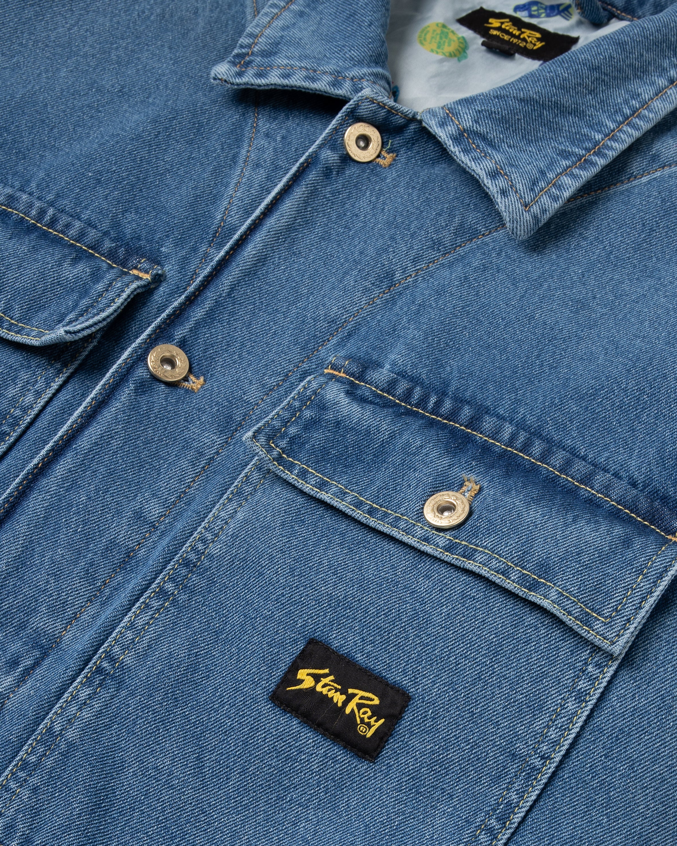 stan-ray-trucker-jacket-jeansjacke-single-stone-denim image 8