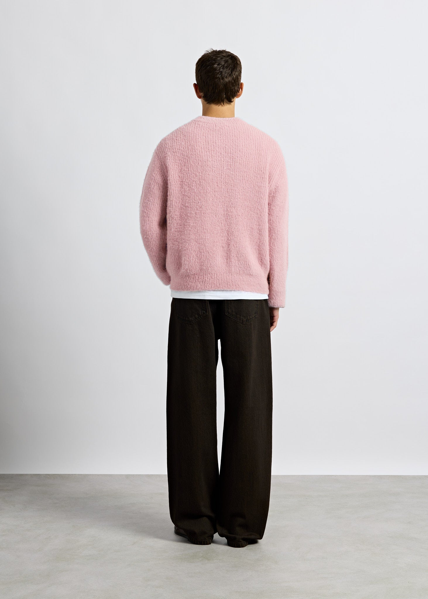 burocs-fuzzy-knit-crewneck-pullover-rosa-m image 5
