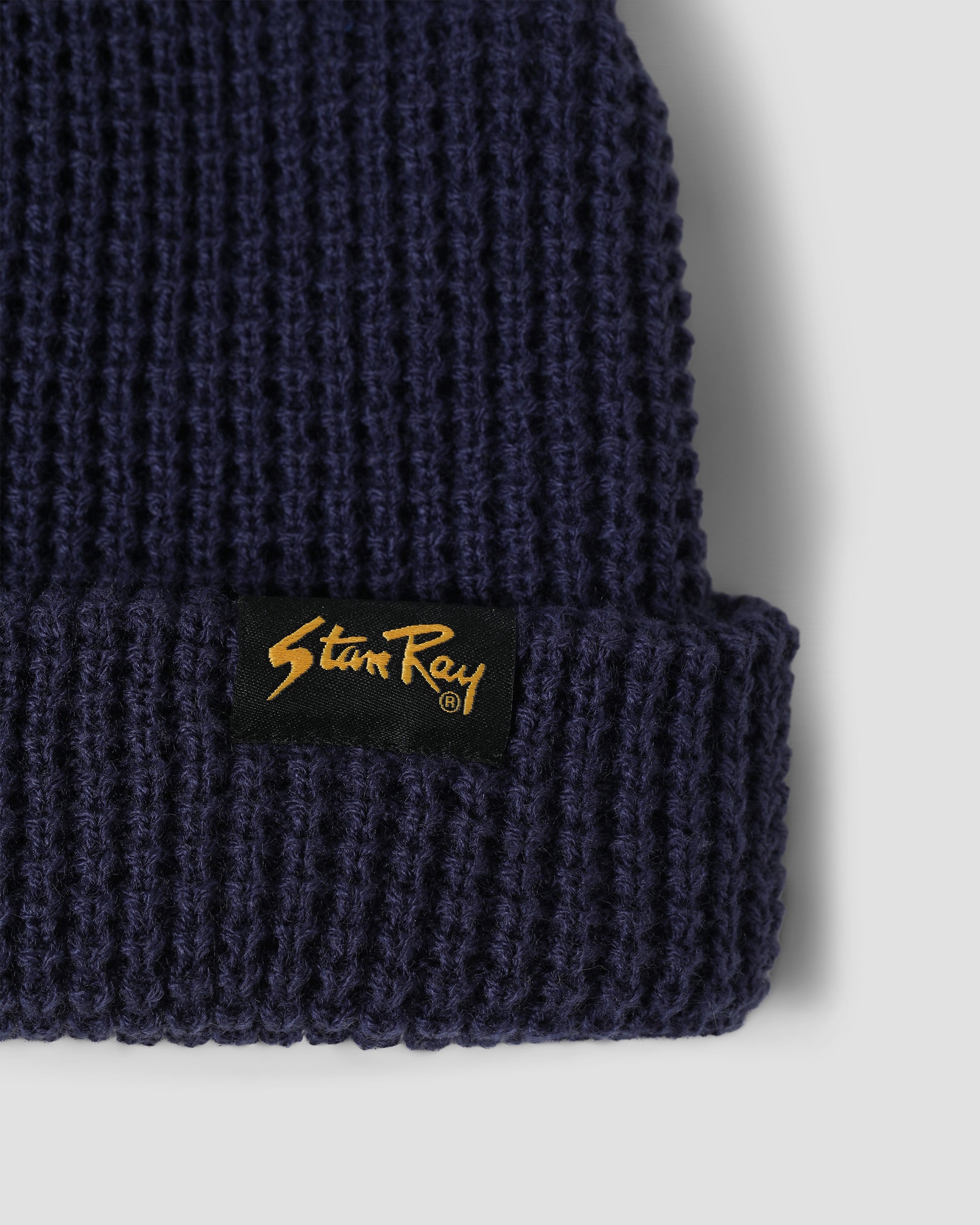 stan-ray-waffle-beanie-m-tze-navy-acryl image 3