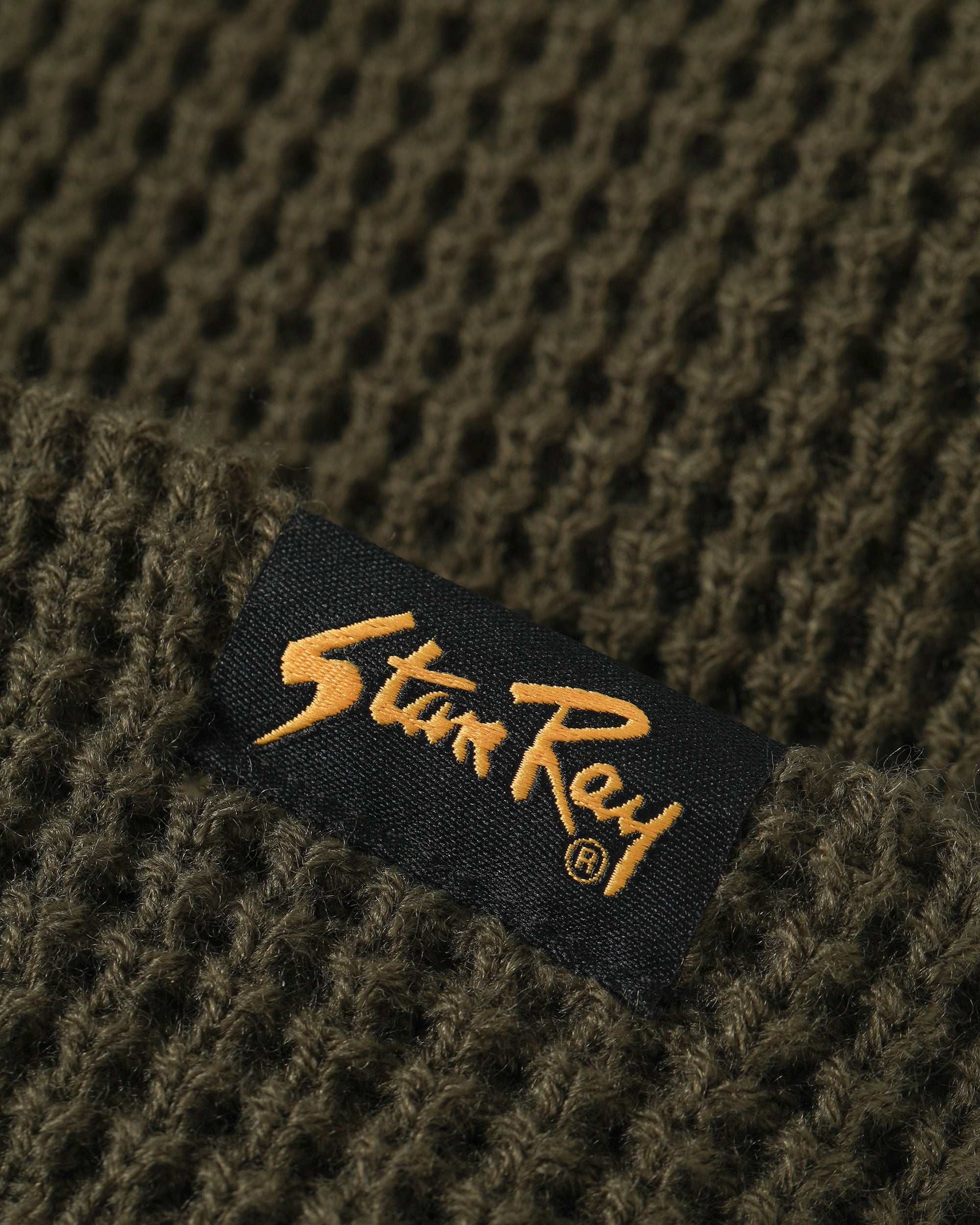 stan-ray-waffle-beanie-m-tze-olive-acryl-einheitsgr-e image 2