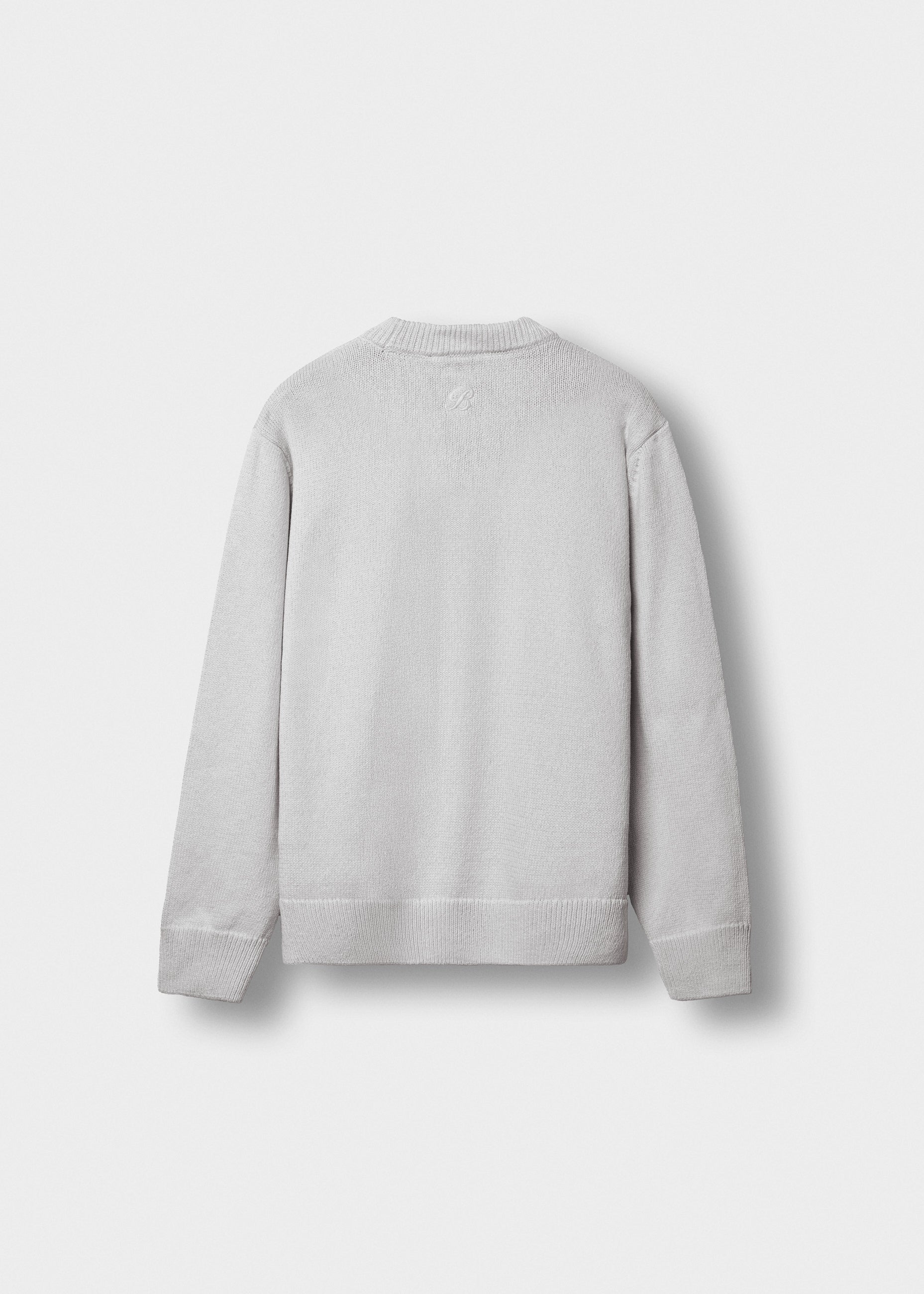 burocs-cotton-crewneck-sweater-light-grey-m-baumwolle image 2