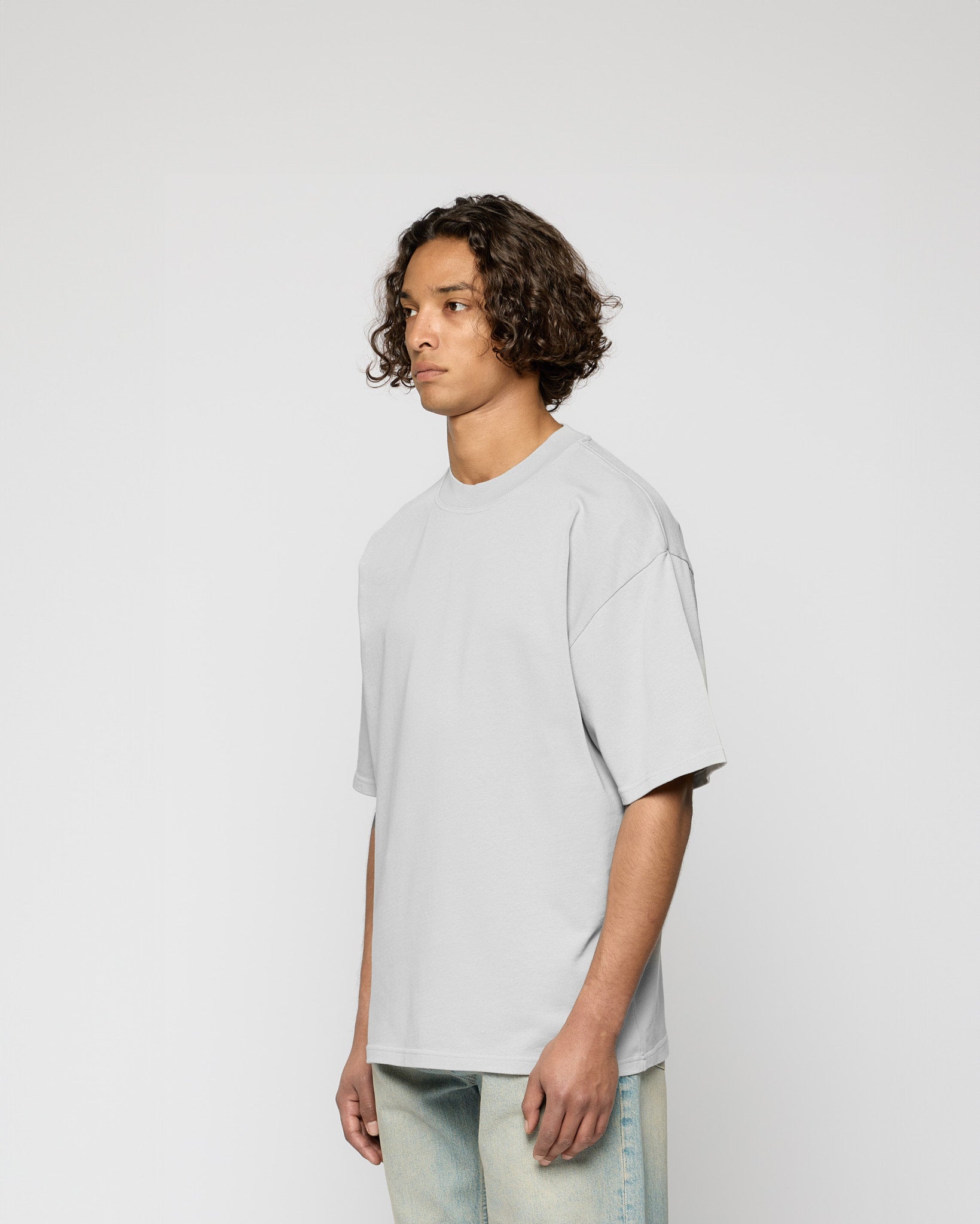 eightyfive-signature-oversized-t-shirt-light-grey-320gsm image 3