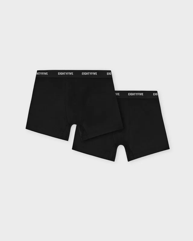 eightyfive-bottoms-boxershorts-23-3210-schwarz-2er-pack-baumwolle image 1