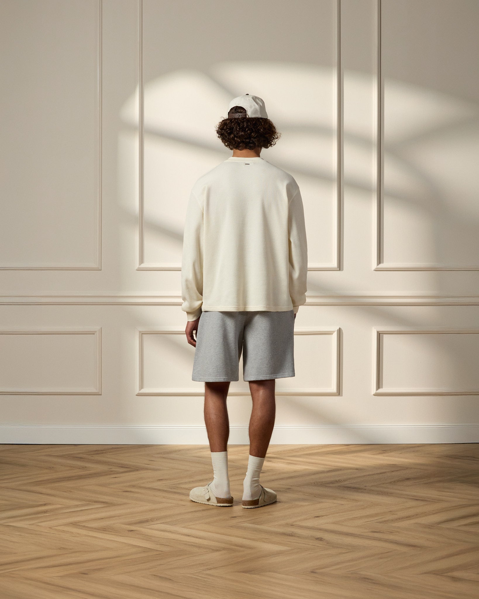 eightyfive-waffle-longsleeve-off-white-relaxed-fit image 5