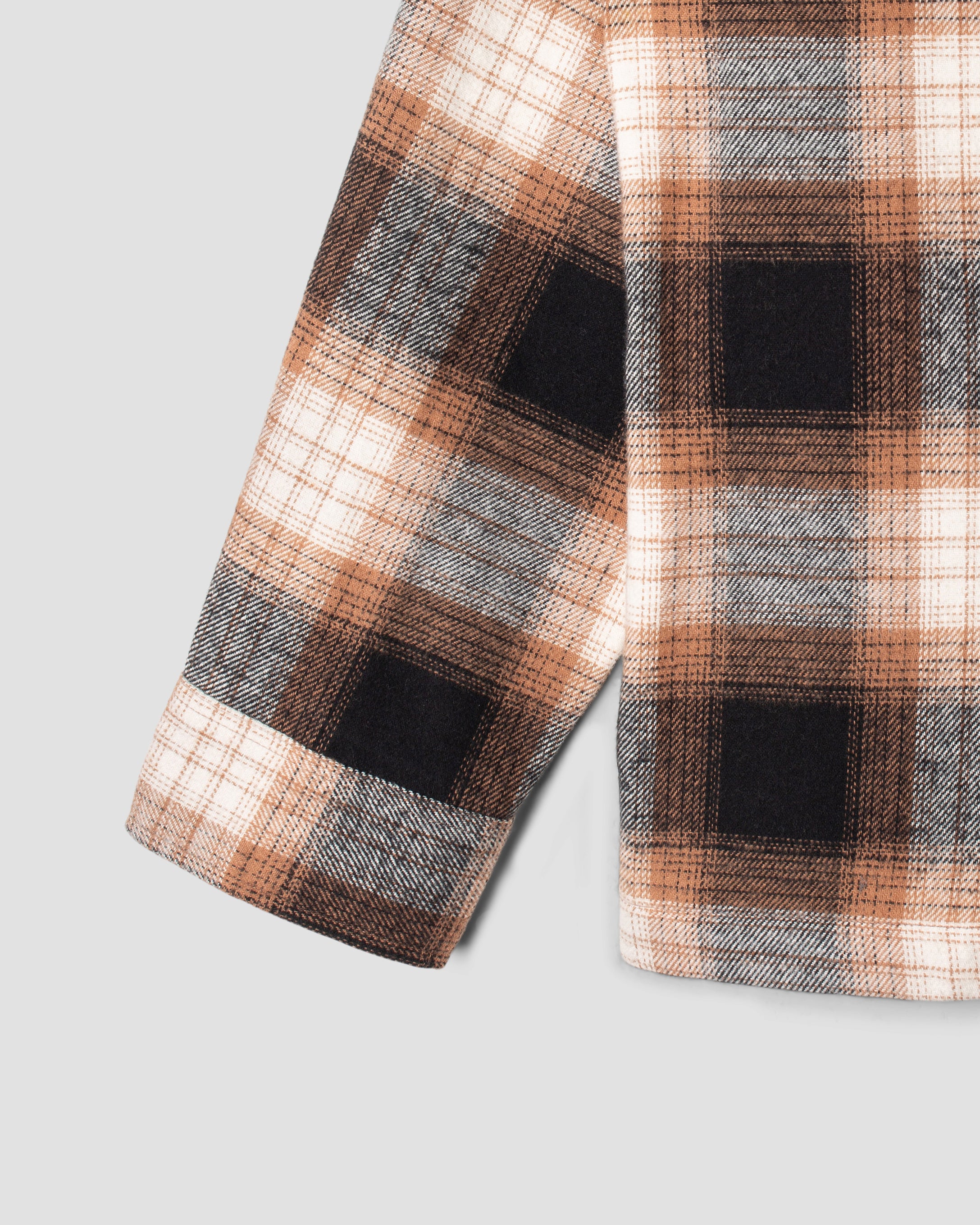stan-ray-zip-shirt-flanellhemd-brown-plaid image 5