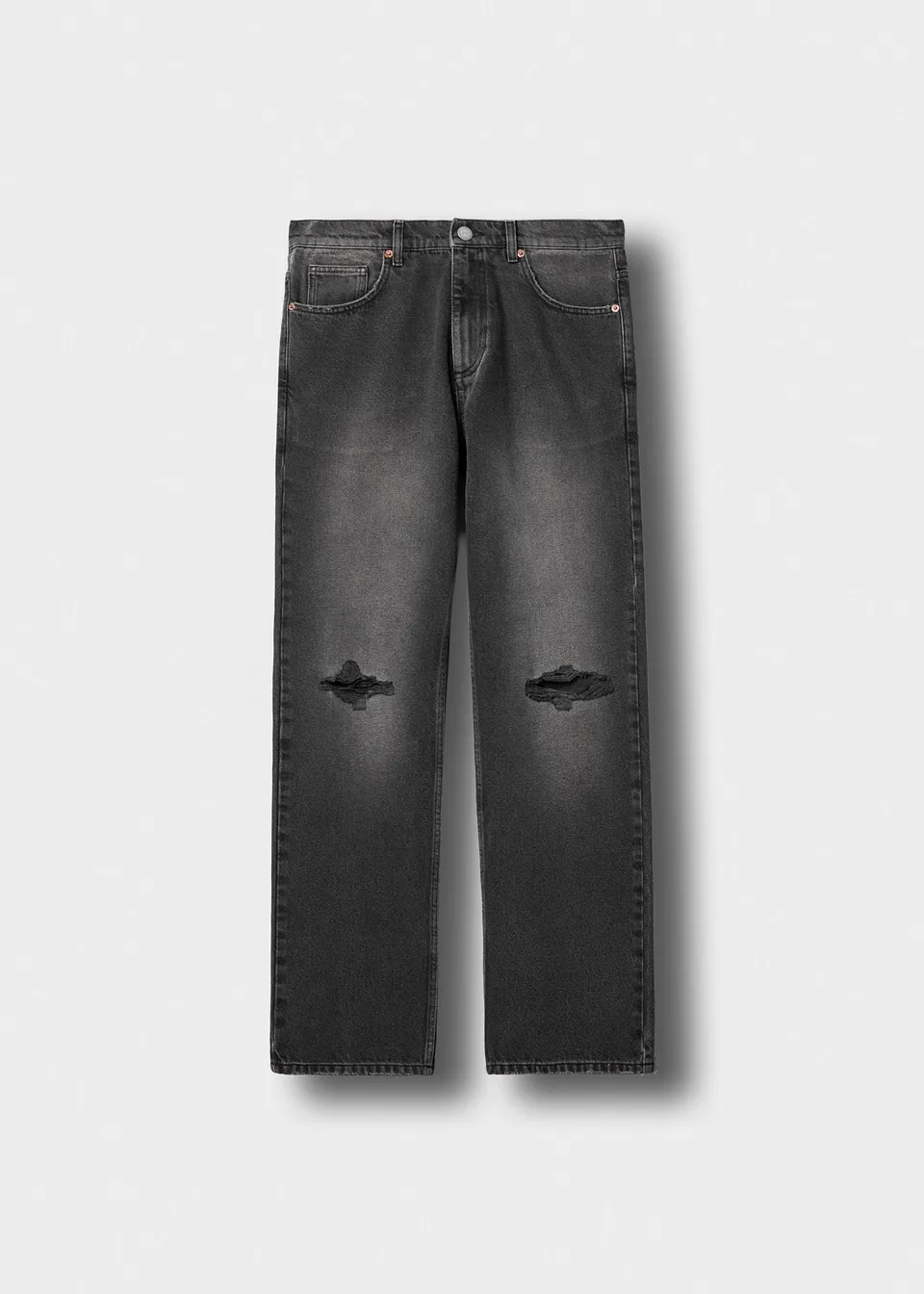 burocs-ripped-john-straight-jeans-iron-grey-straight-fit image 1