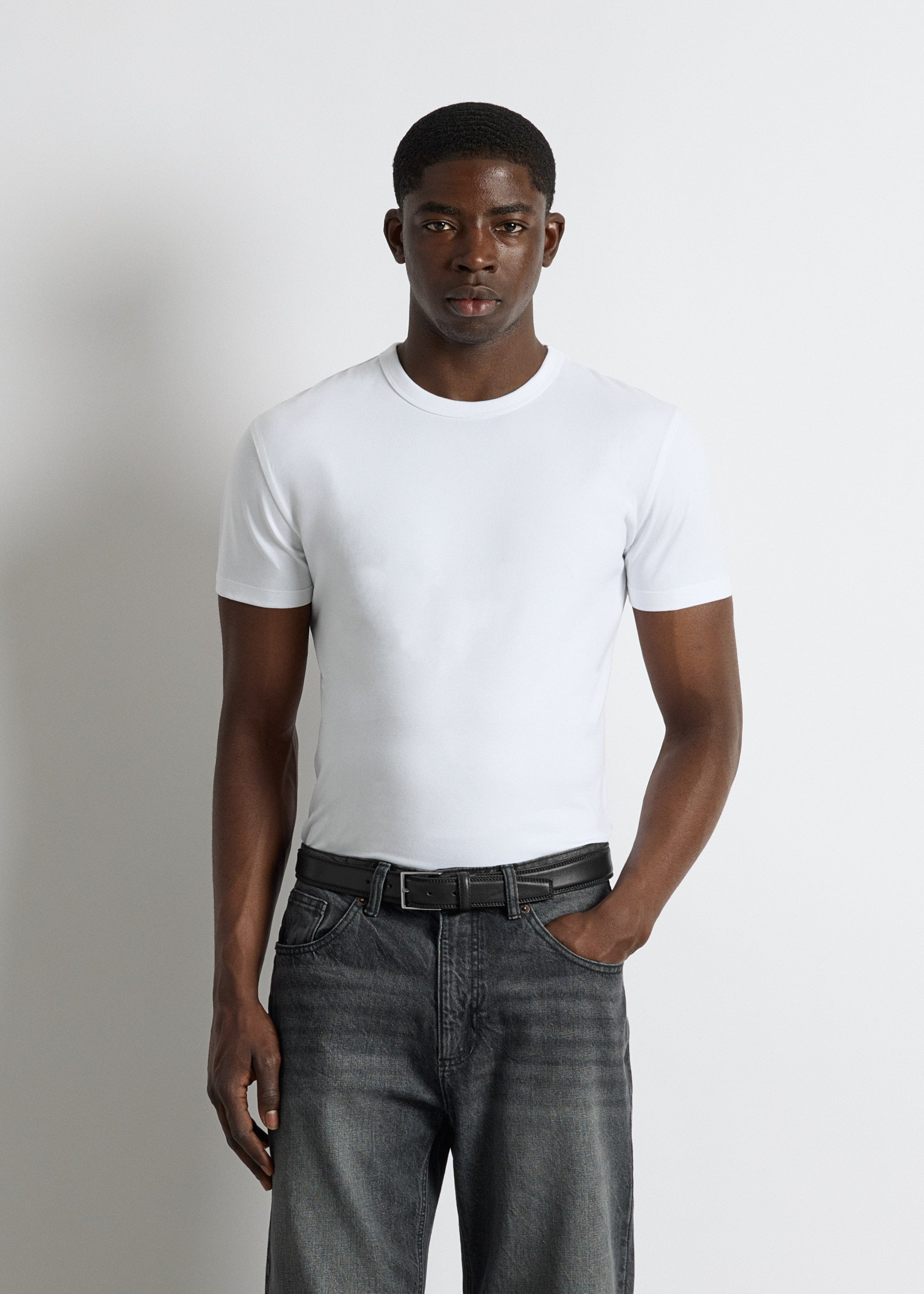 burocs-t-shirts-slim-fit-t-shirt-herren-white-baumwolle image 4
