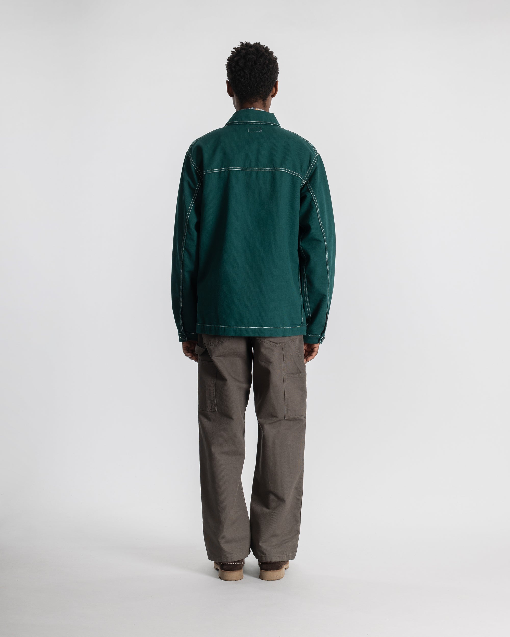 stan-ray-coverall-jacket-botanical-green-bedford-baumwolle image 7