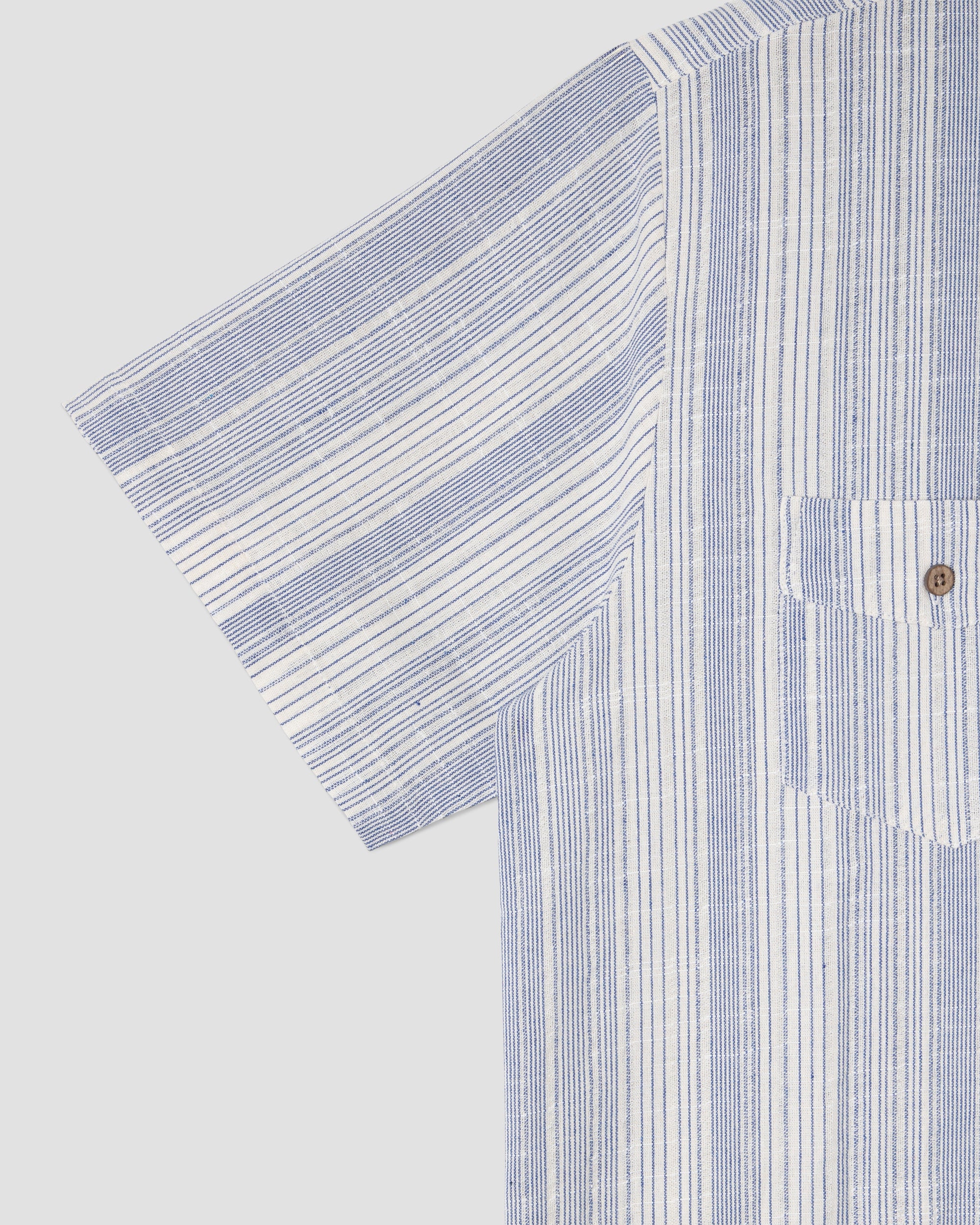stan-ray-mexicali-shirt-herren-hemd-blue-stripe-kurzarm image 3