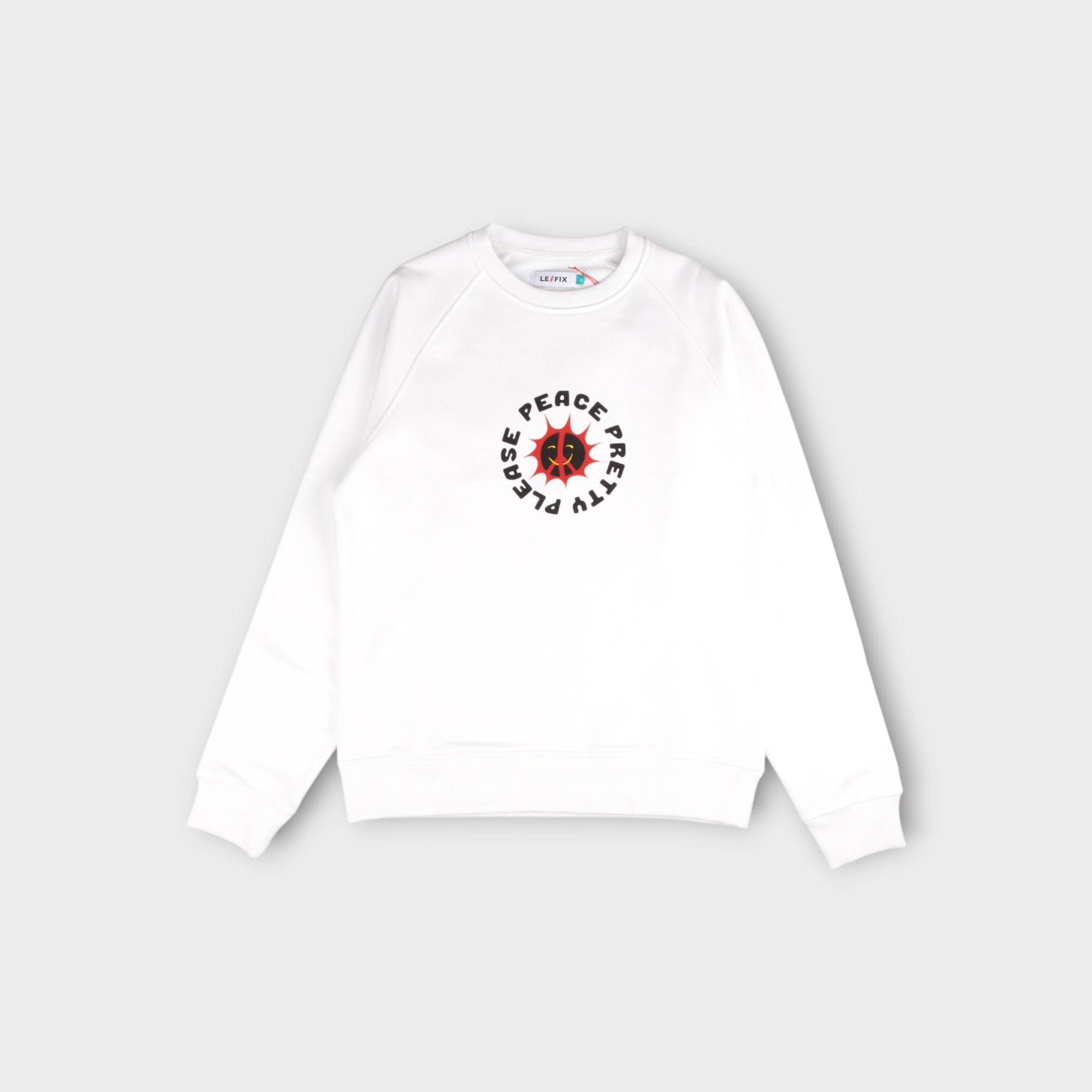le-fix-pretty-please-crewneck-weiss-print-baumwolle image 1