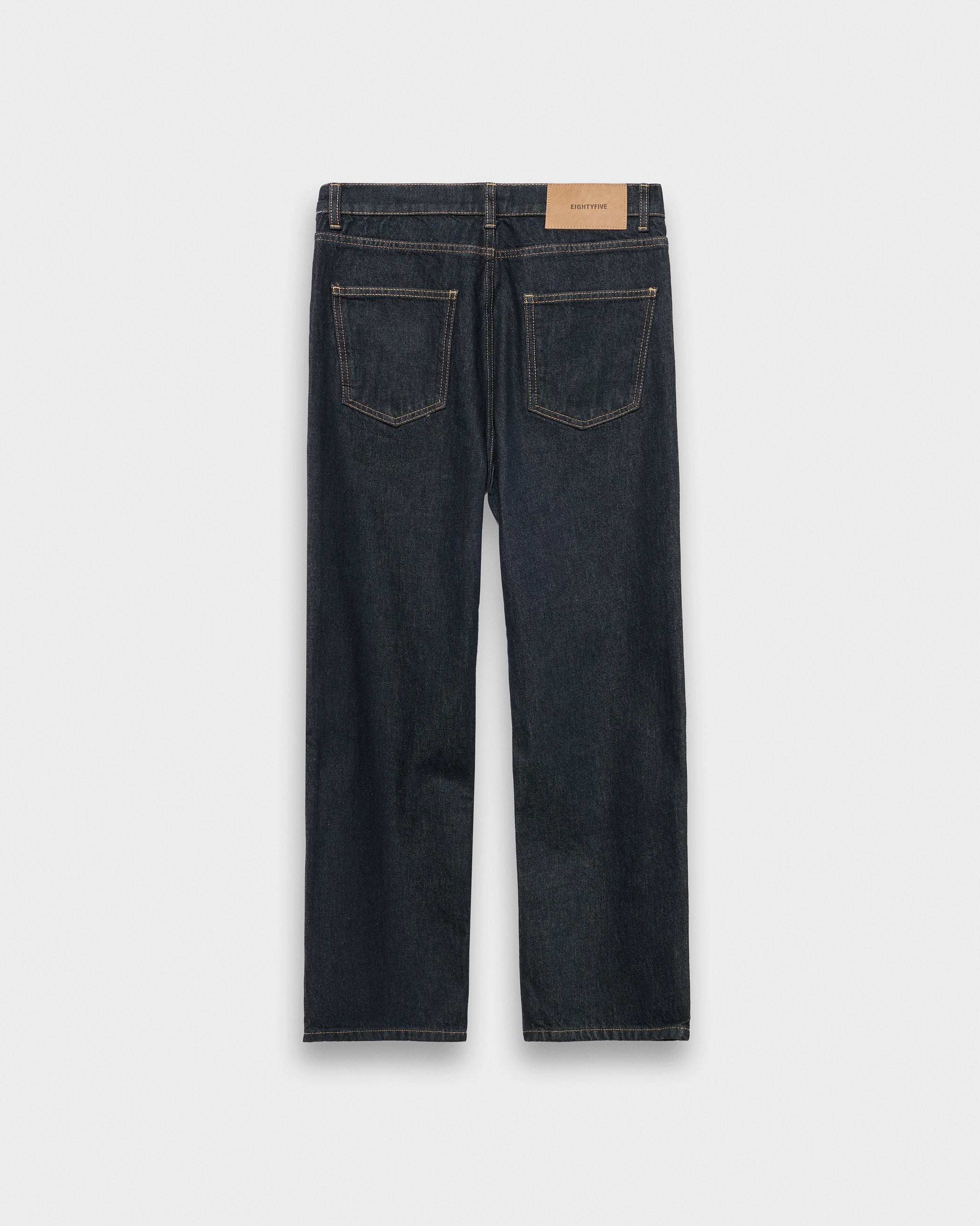 eightyfive-signature-straight-jeans-raw-blue-baumwolle image 2