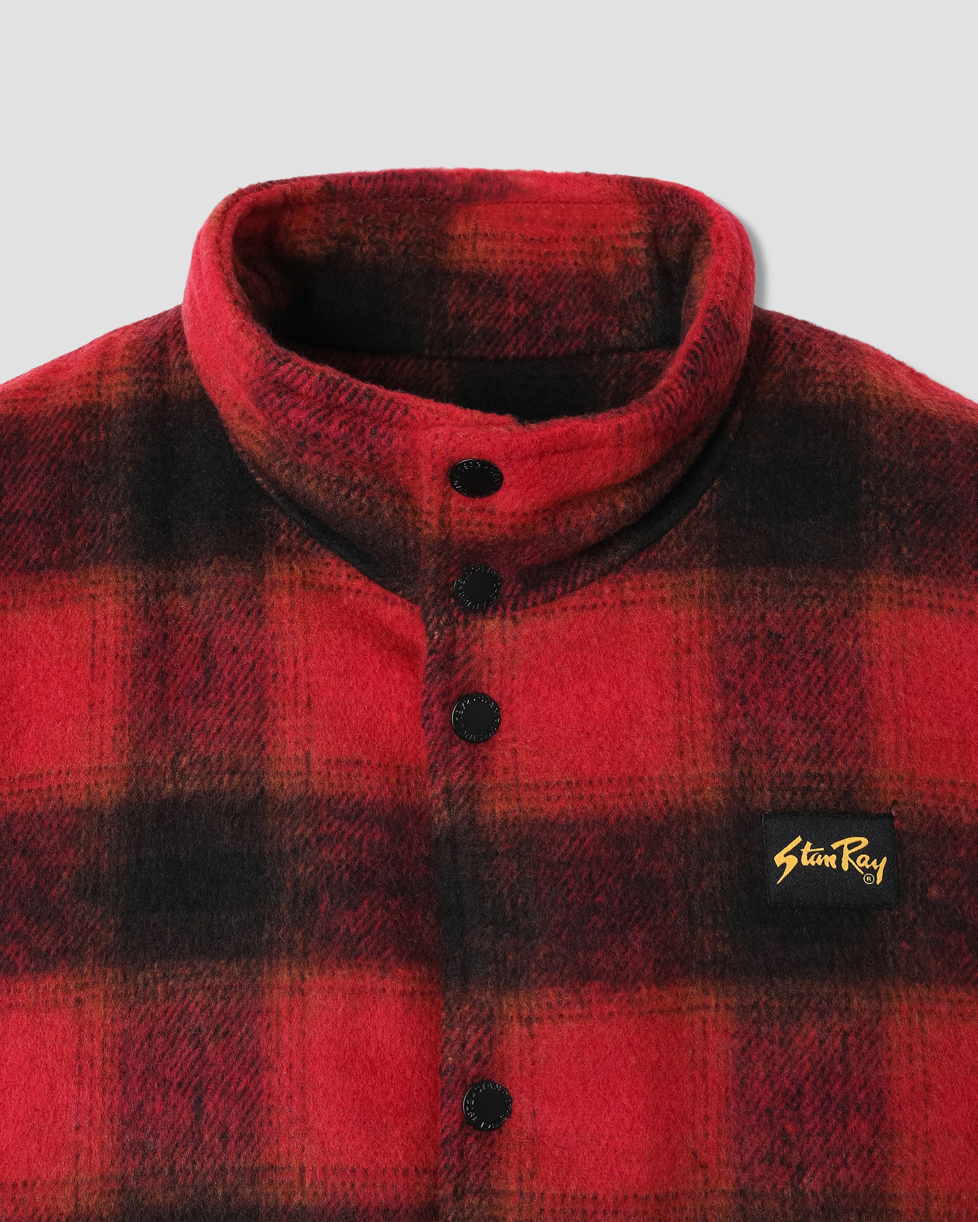 stan-ray-down-plaid-vest-red-steppweste-herren-karo-rot image 4