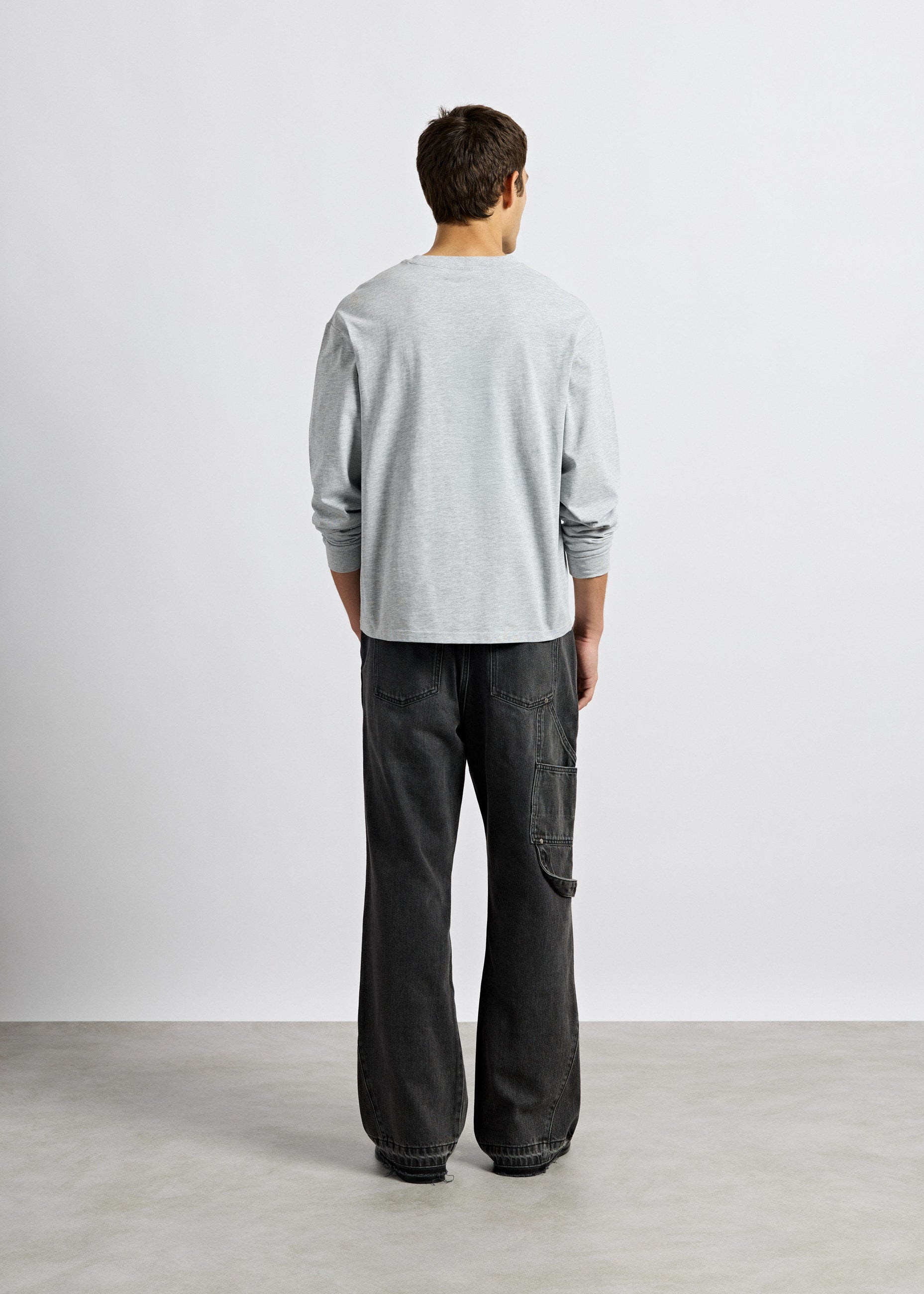 burocs-cuffed-longsleeve-ash-grey-baumwolle image 5