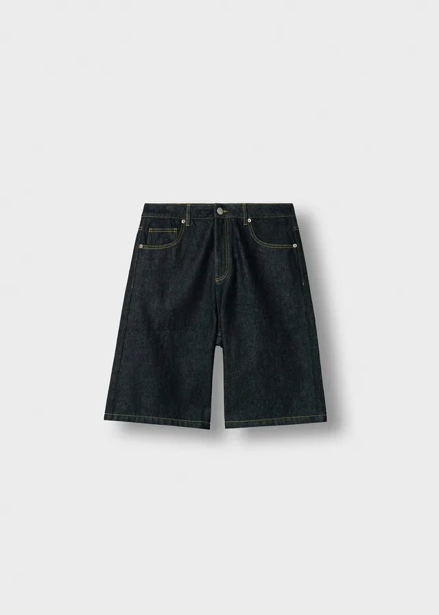 burocs-shorts-marco-baggy-shorts-raw-blue-baumwolle image 1