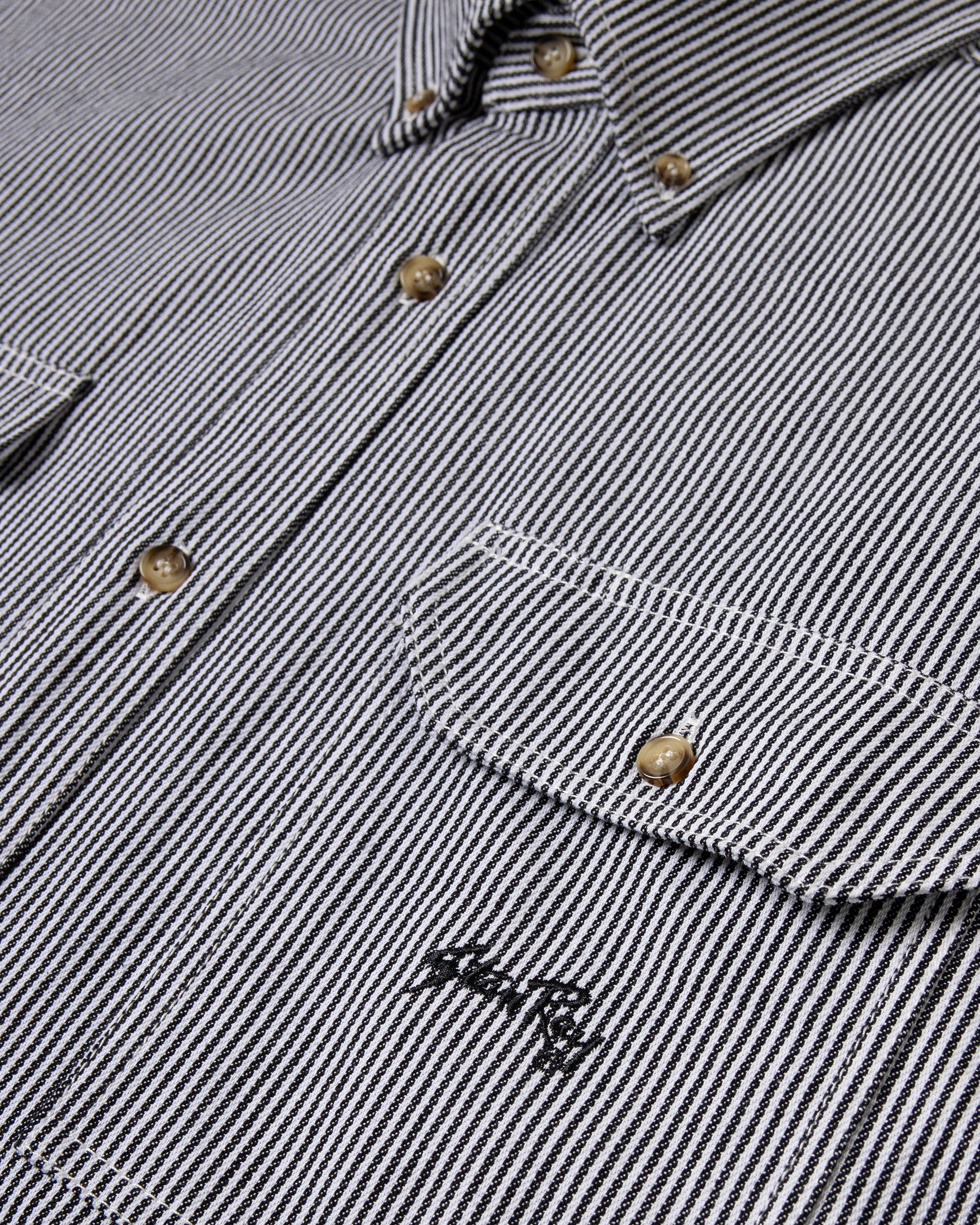 stan-ray-work-shirt-hemd-aged-hickory-stripe-baumwolle image 5