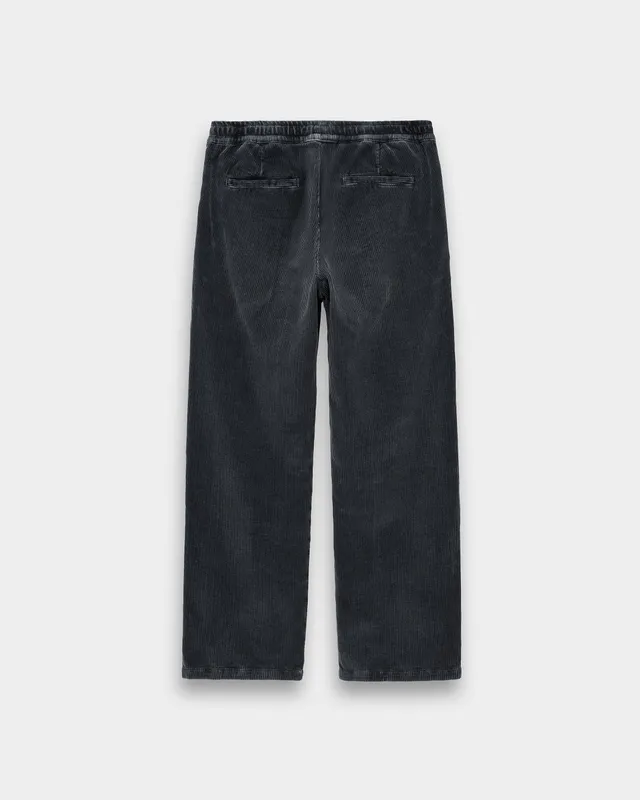 eightyfive-corduroy-pants-cordhose-grey-black-elastikbund image 1