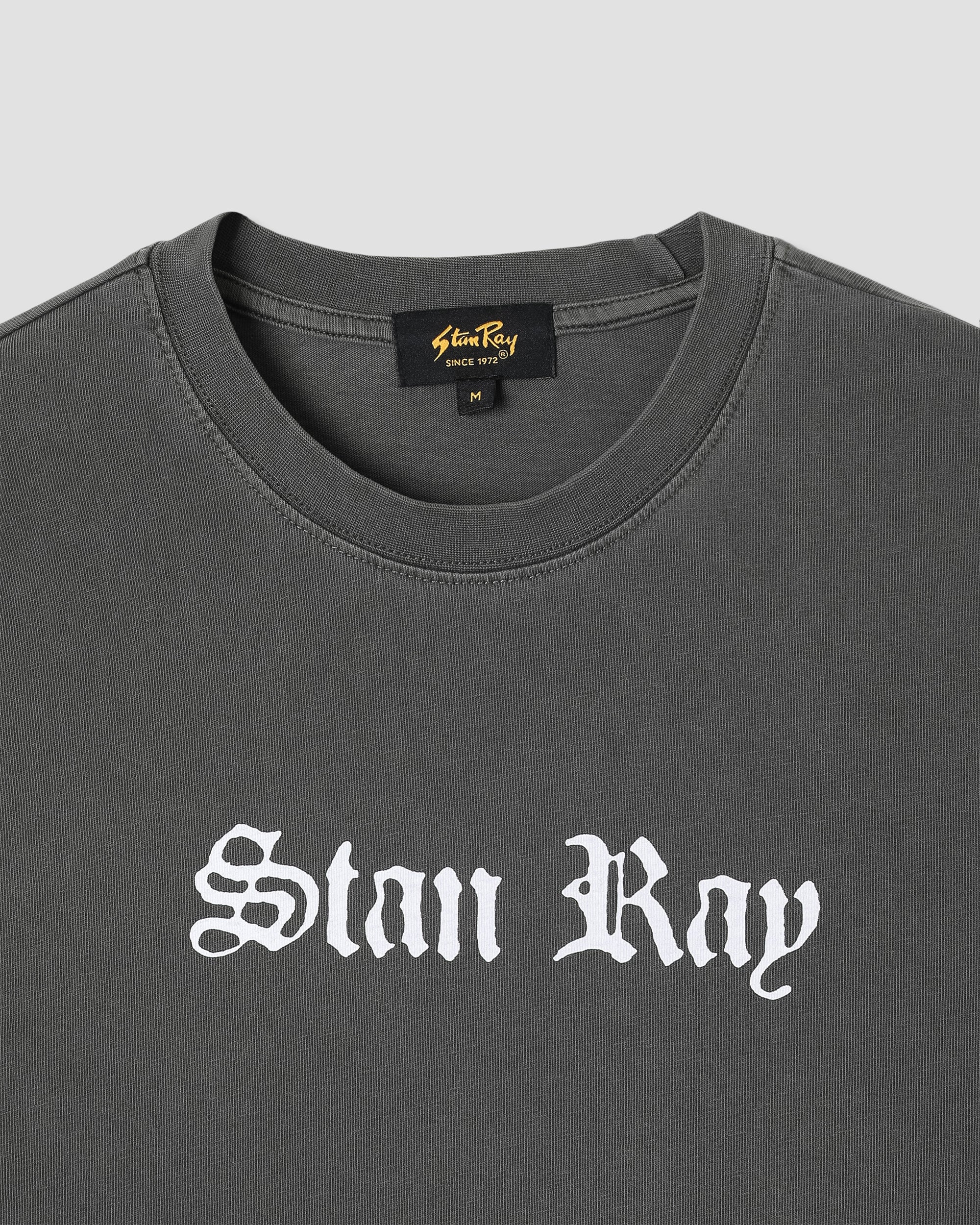 stan-ray-hardcore-tee-washed-black-logo-220gsm image 4