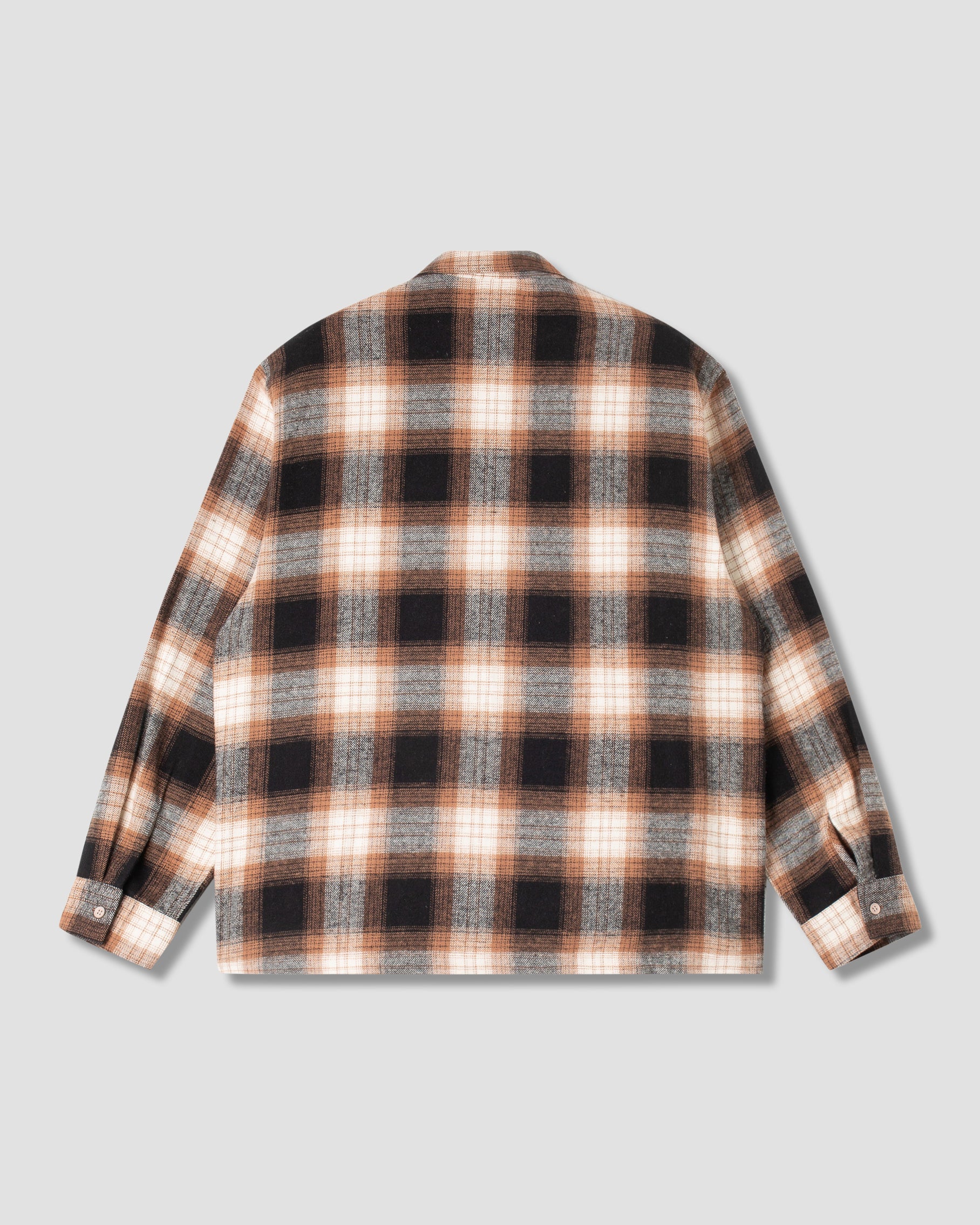 stan-ray-zip-shirt-flanellhemd-brown-plaid image 2