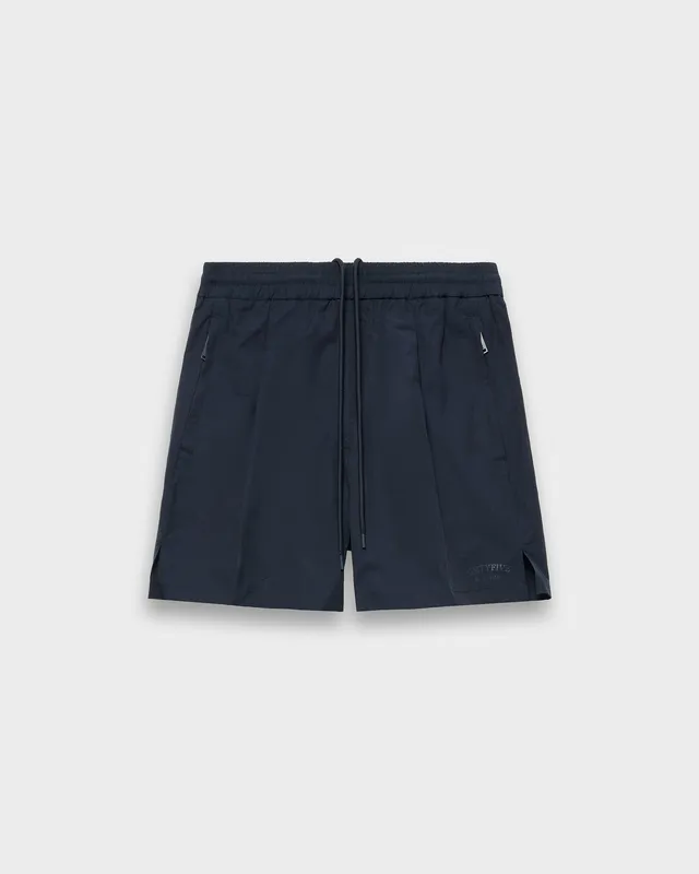 eightyfive-bottoms-nylon-track-shorts-sportshorts-navy image 1