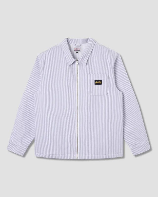stan-ray-zip-shirt-hemdjacke-cosmic-purple-hickory image 1
