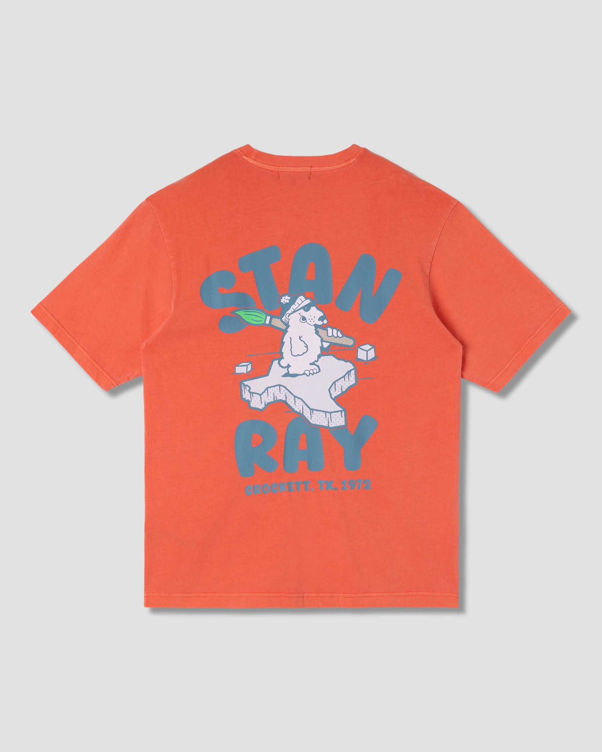 stan-ray-tees-polar-state-tee-t-shirt-washed-red-baumwolle image 2