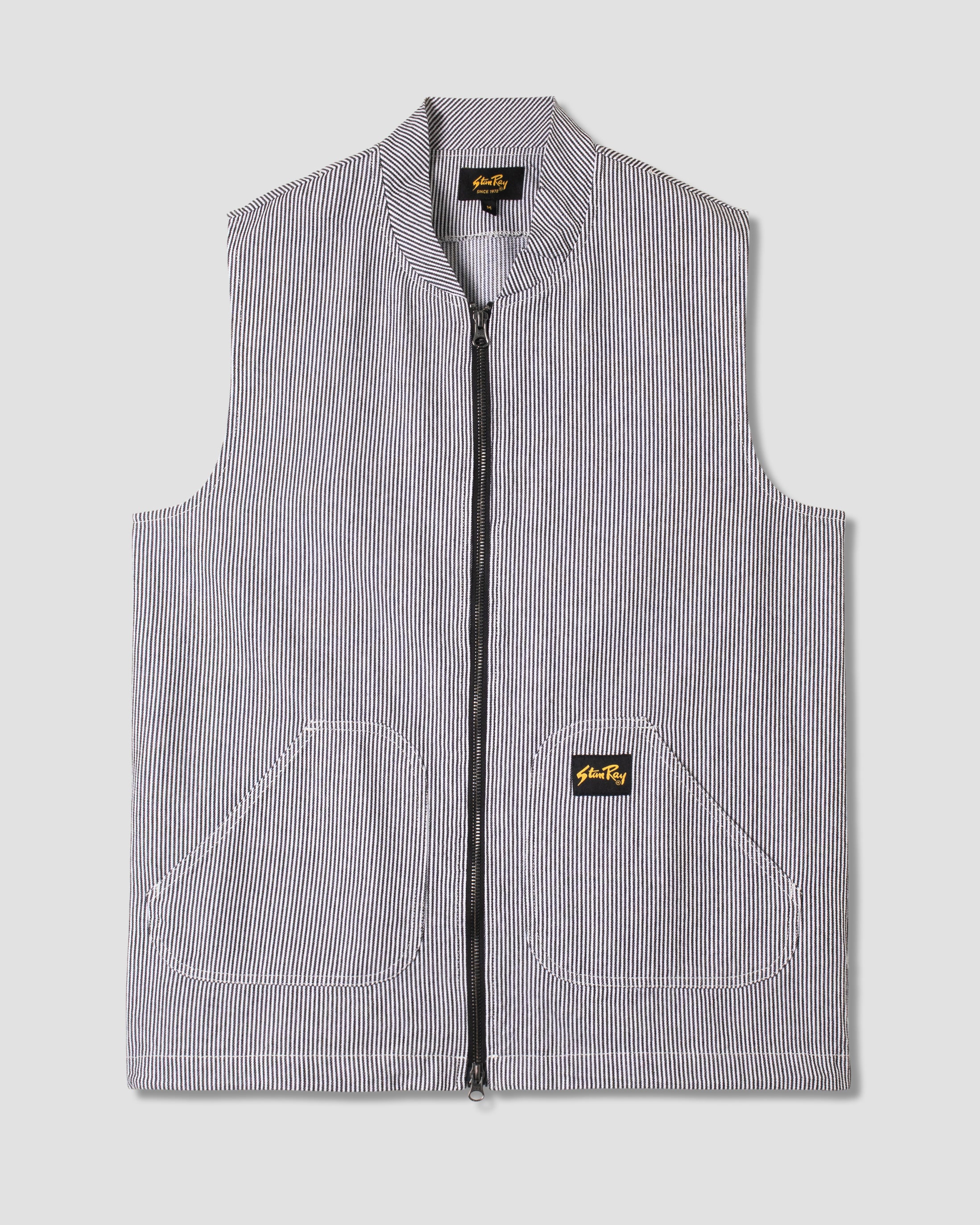 stan-ray-work-vest-weste-aged-hickory-stripe-herren image 1