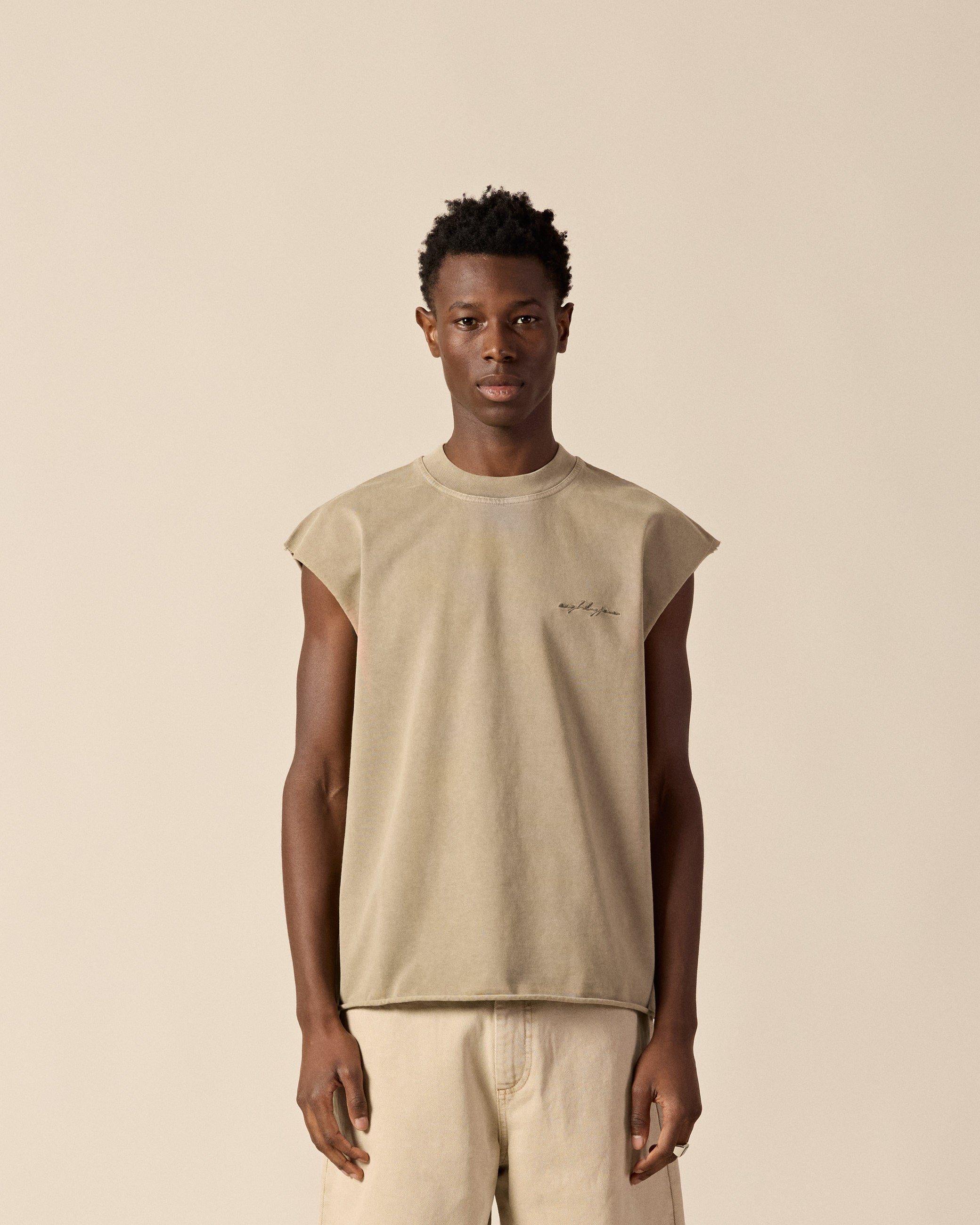 eightyfive-loose-tanktop-taupe-oversized-270gsm image 3