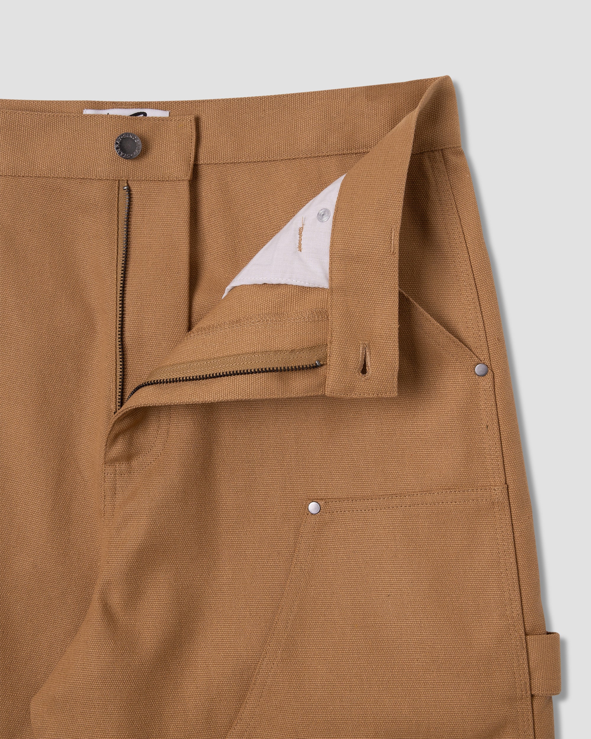 stan-ray-double-knee-short-brown-duck-workwear-shorts-baumwolle image 4