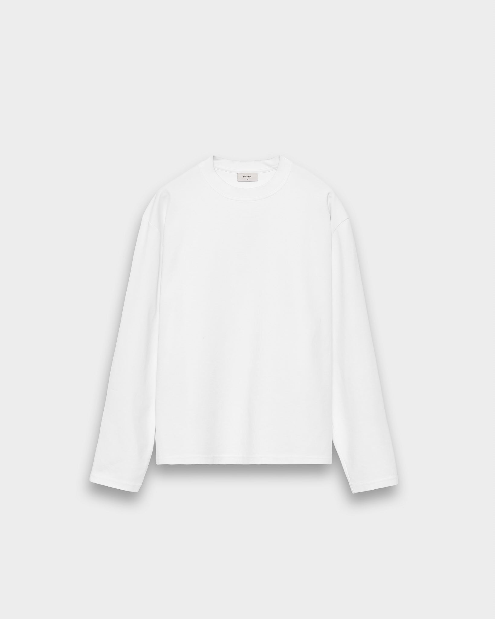 eightyfive-signature-longsleeve-white-100-baumwolle image 1
