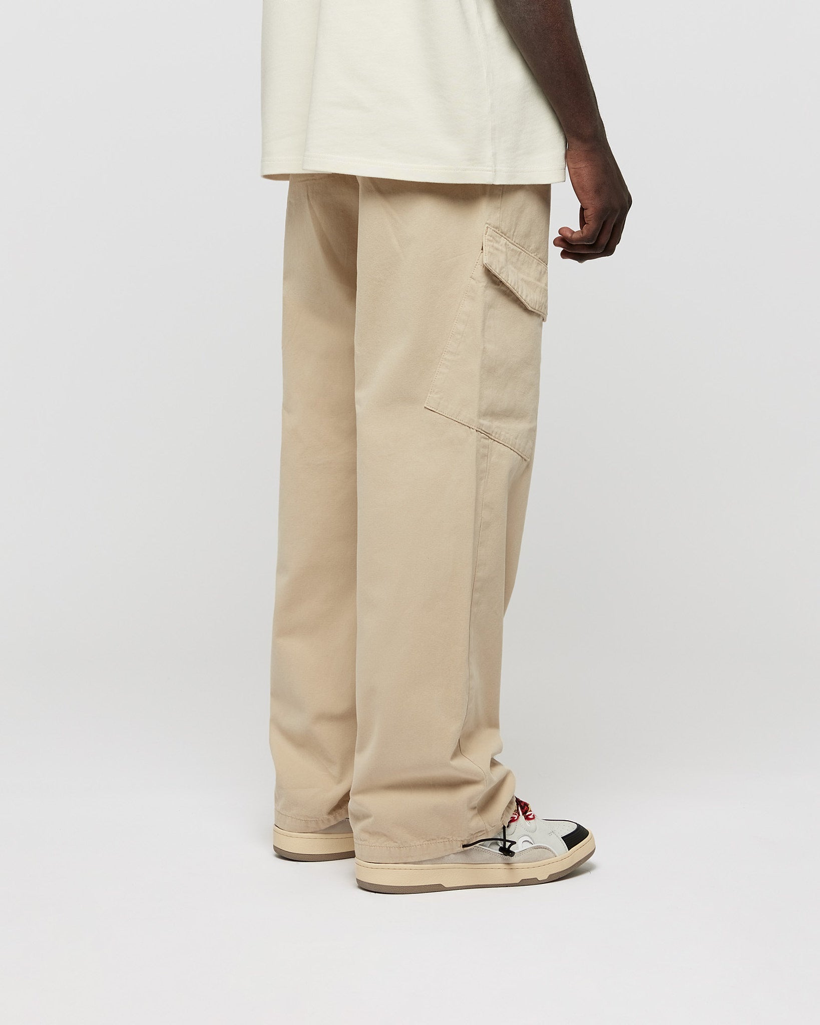 eightyfive-bottoms-wide-parachute-pants-v2-cargohose-beige-wide-fit image 4
