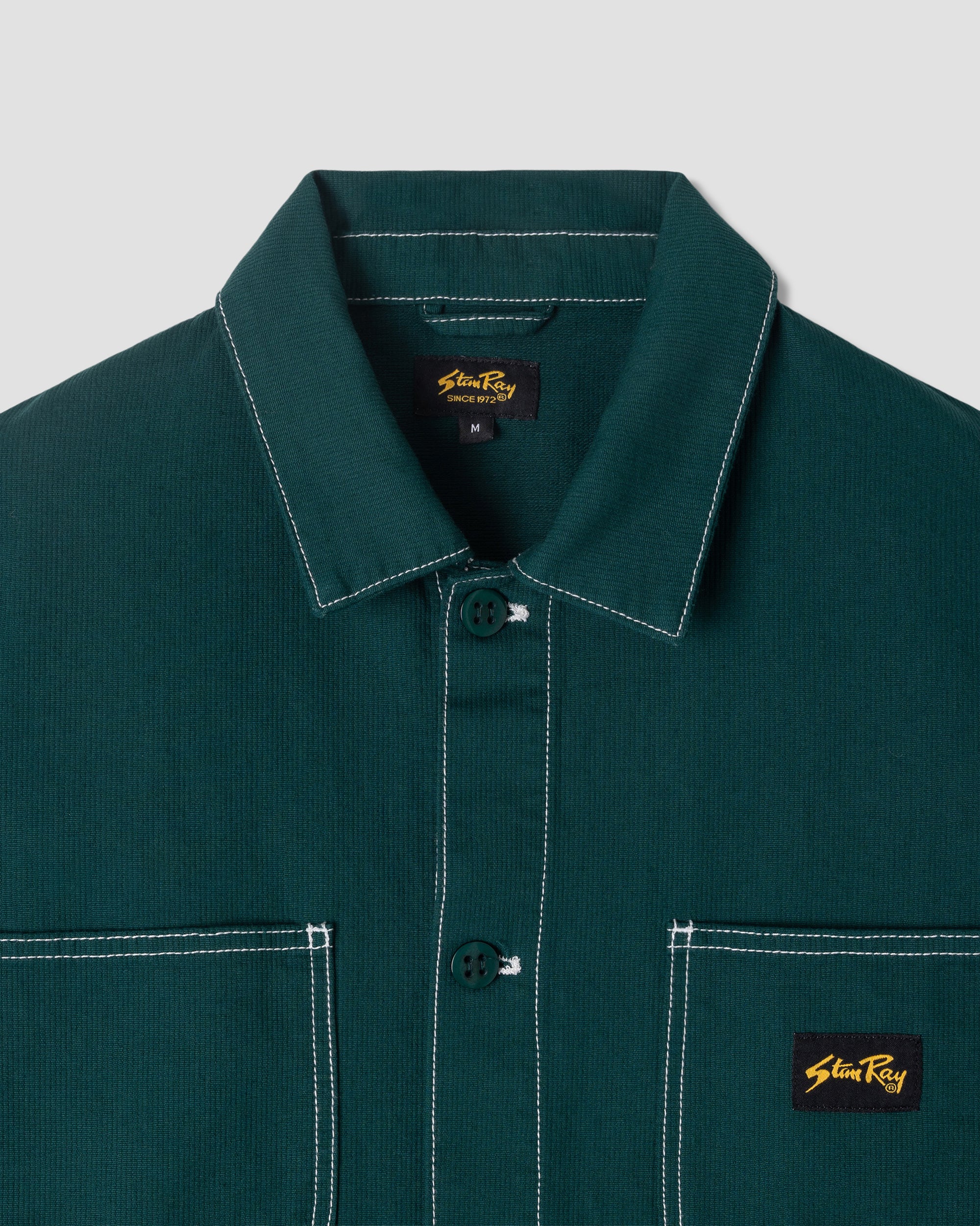 stan-ray-coverall-jacket-botanical-green-bedford-baumwolle image 5