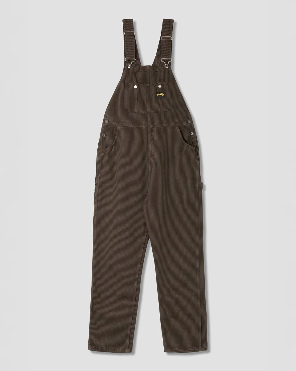 stan-ray-earls-bib-latzhose-charcoal-hickory-gestreift image 1
