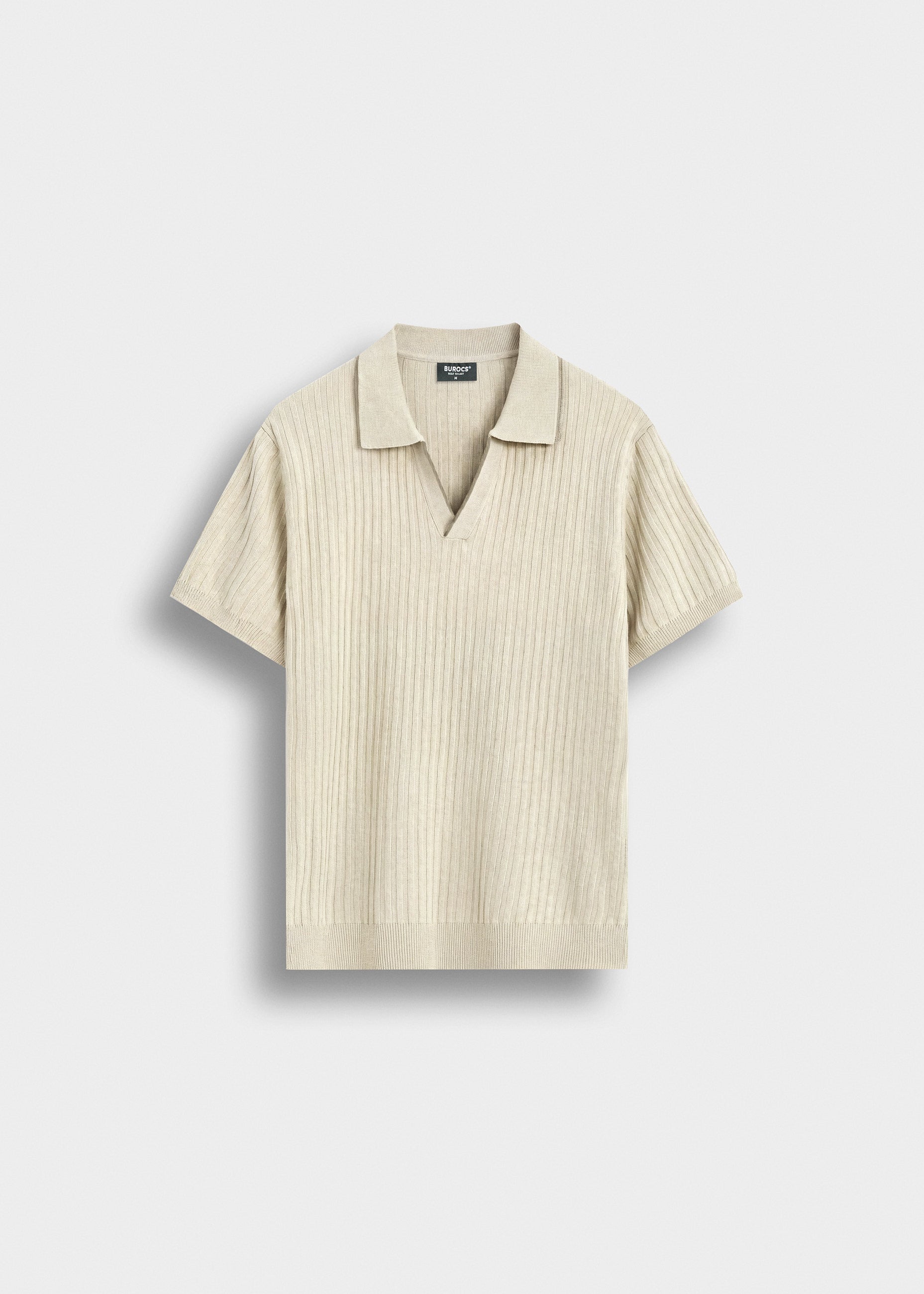 burocs-t-shirts-polo-t-shirt-poloshirt-beige-regular-fit image 1