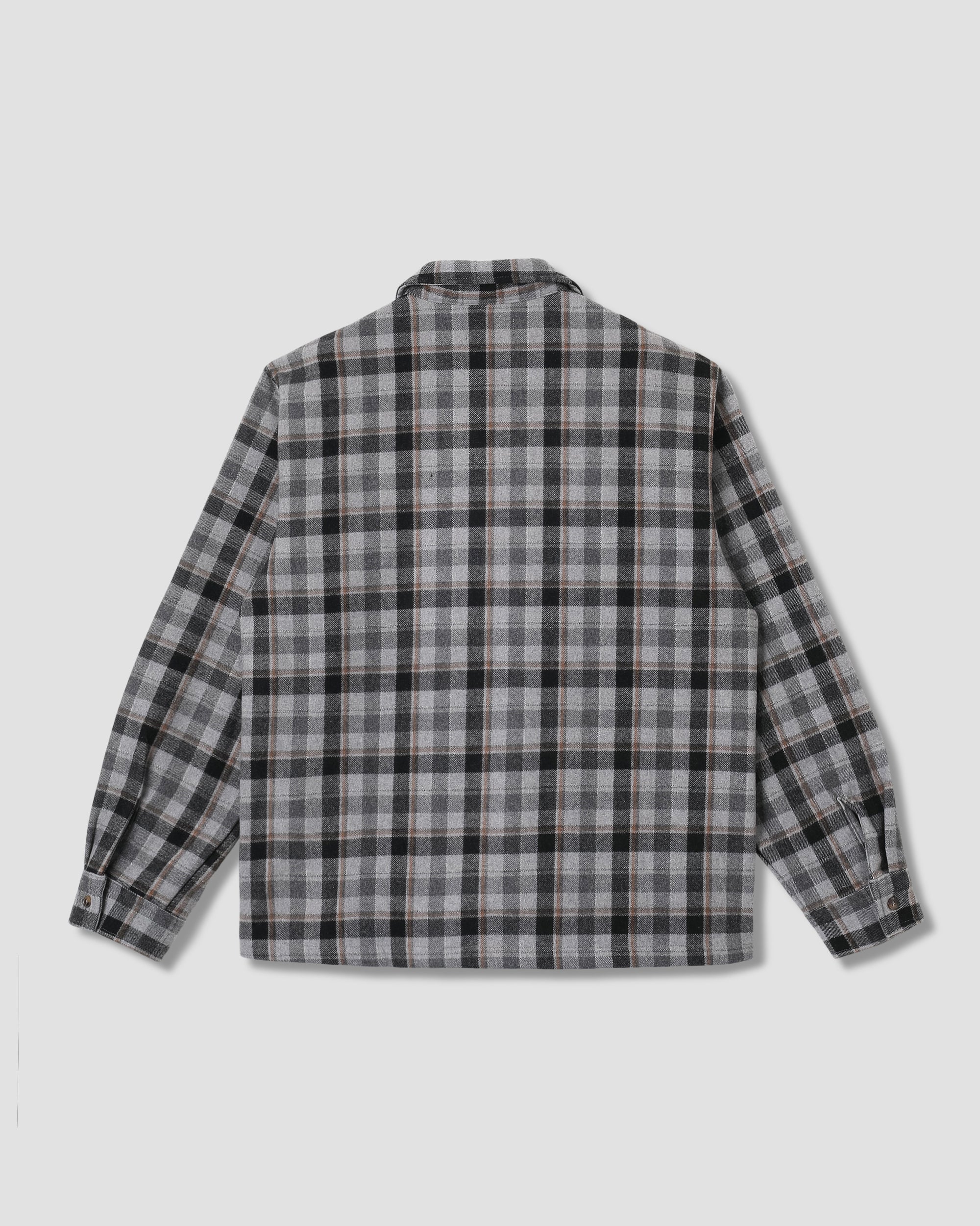 stan-ray-zip-shirt-hemdjacke-charcoal-plaid-flanell image 3