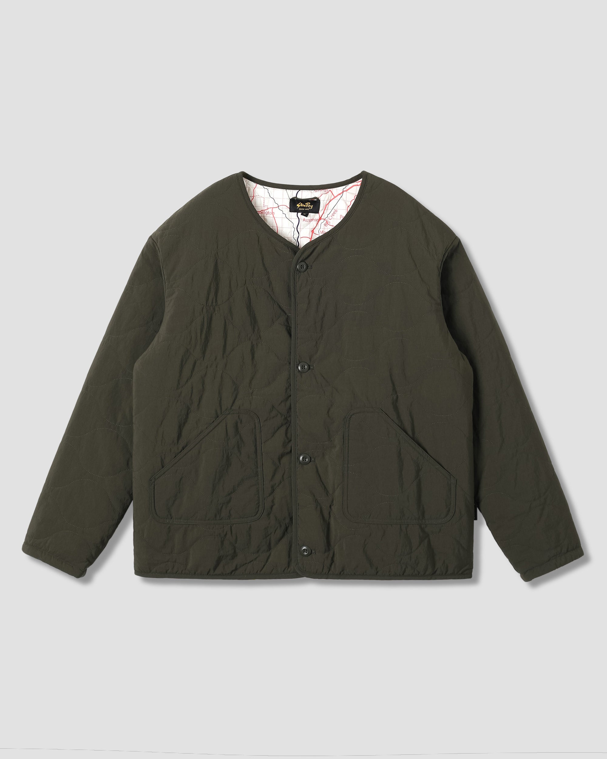 stan-ray-quilted-liner-jacket-steppjacke-olive-ripstop image 1