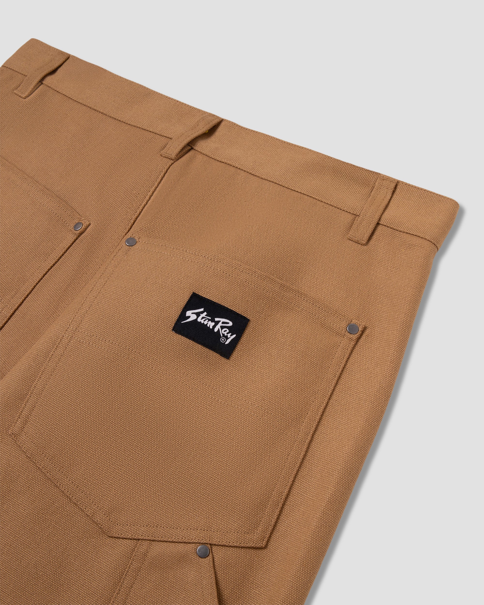 stan-ray-double-knee-short-brown-duck-workwear-shorts-baumwolle image 3
