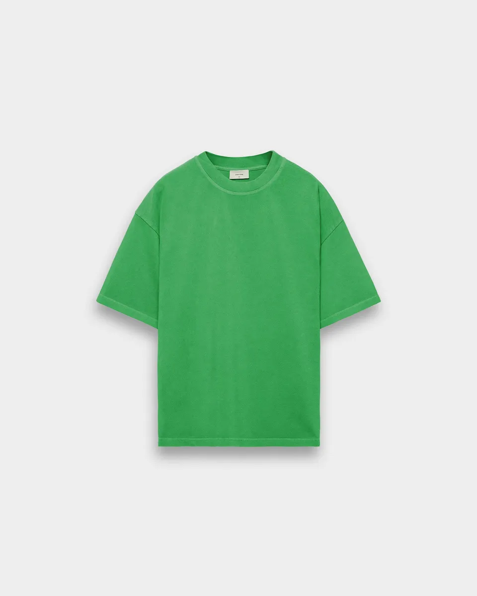 eightyfive-signature-oversized-t-shirt-green-herren-260gsm image 1