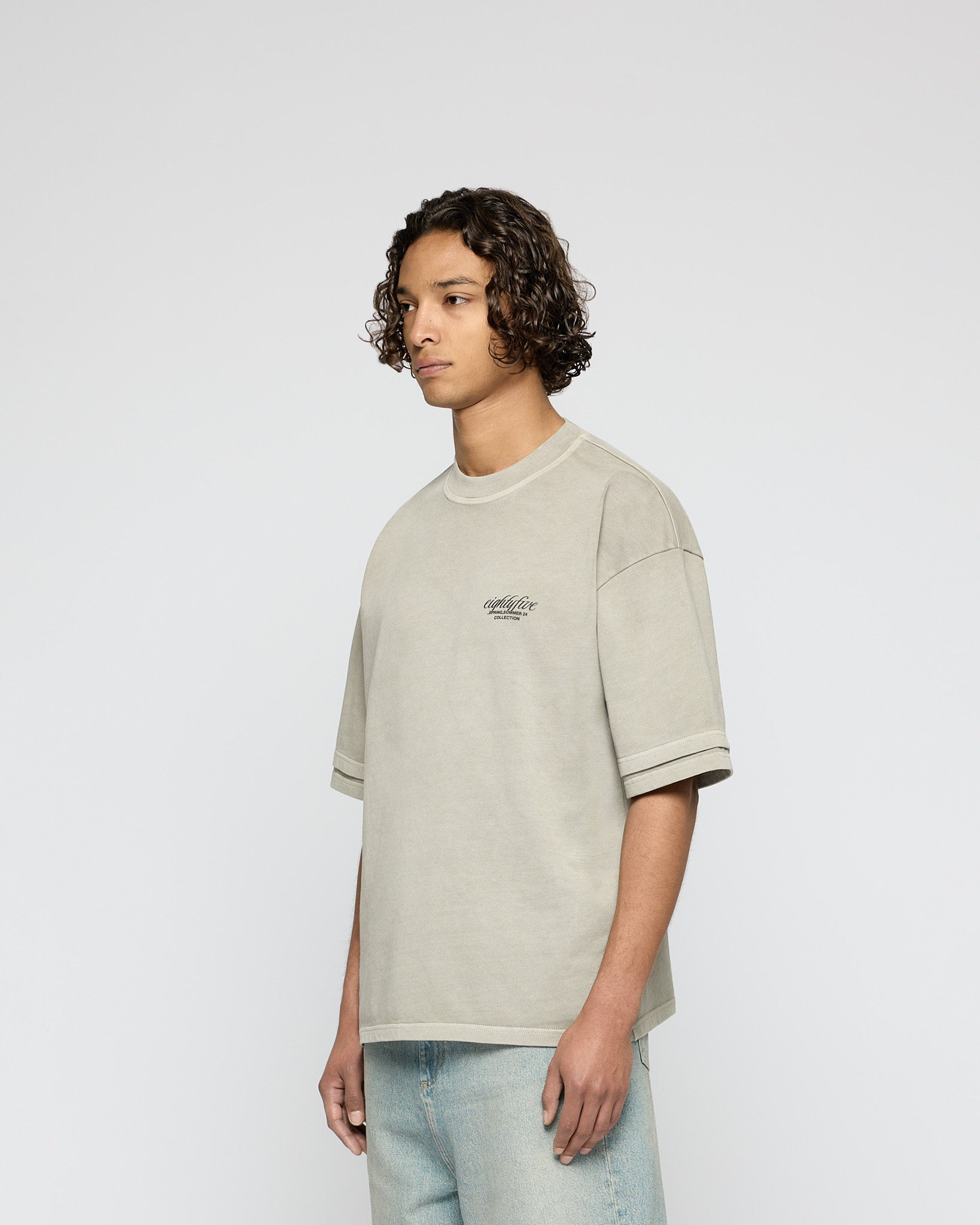 eightyfive-tops-double-sleeve-t-shirt-herren-vintage-light-grey image 3