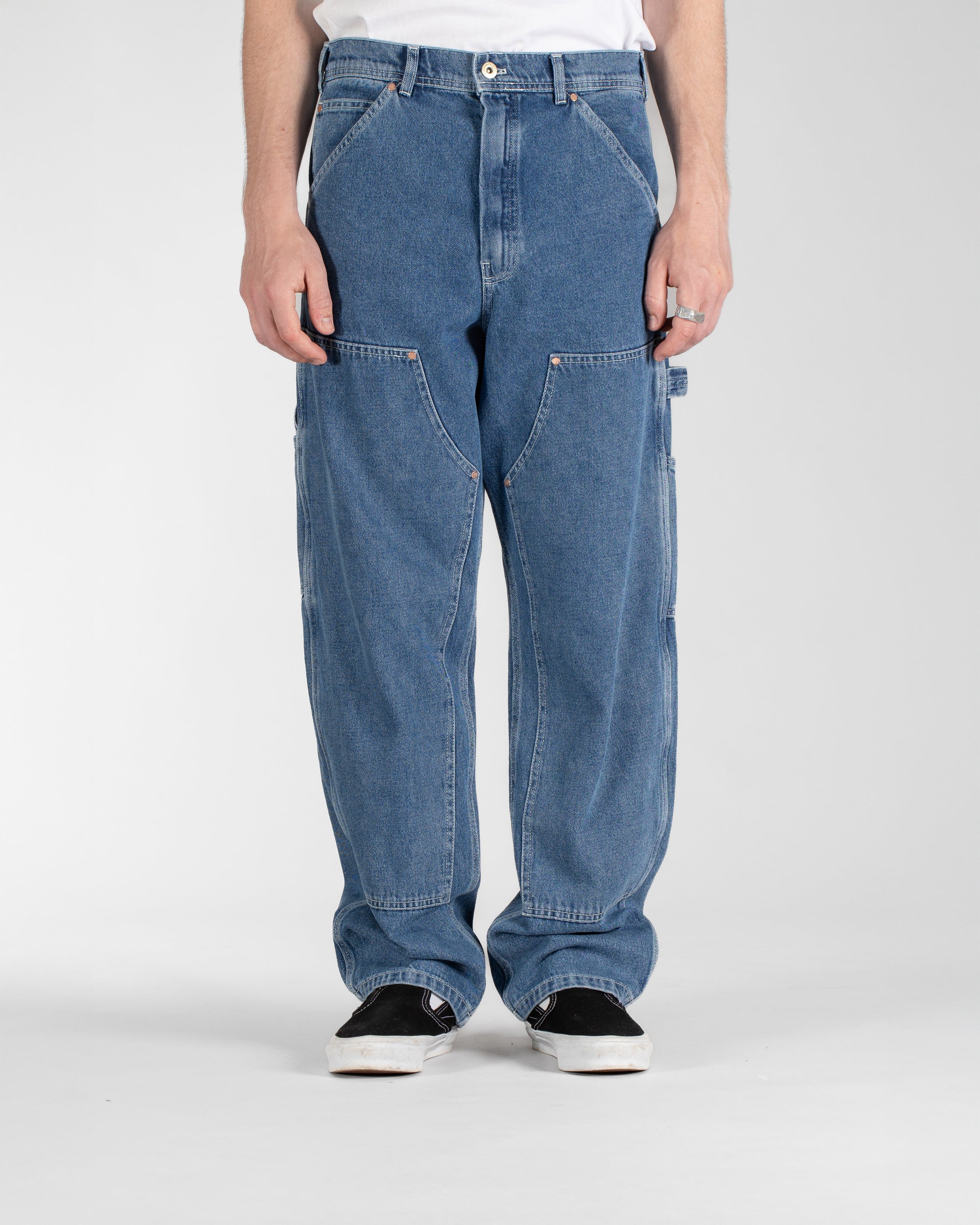stan-ray-double-knee-pant-hose-heavy-stone-wash-denim image 2