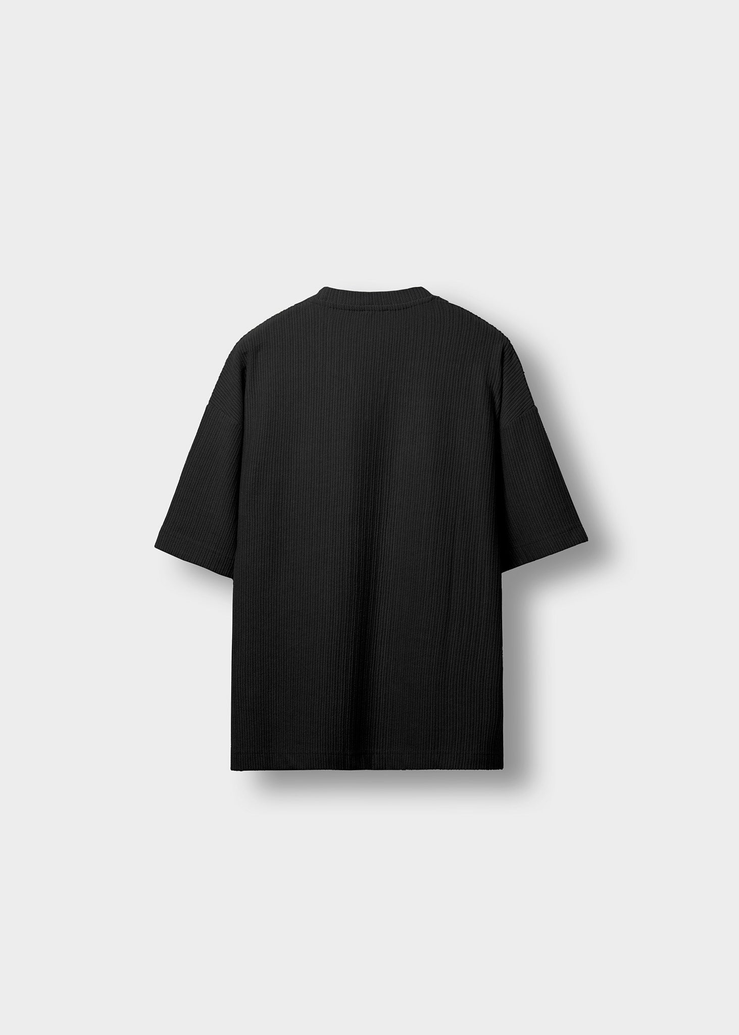 burocs-structured-t-shirt-schwarz-oversize image 2