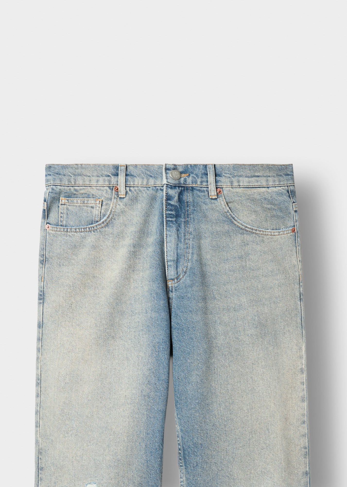 burocs-denim-ripped-john-straight-jeans-azure-blue image 3
