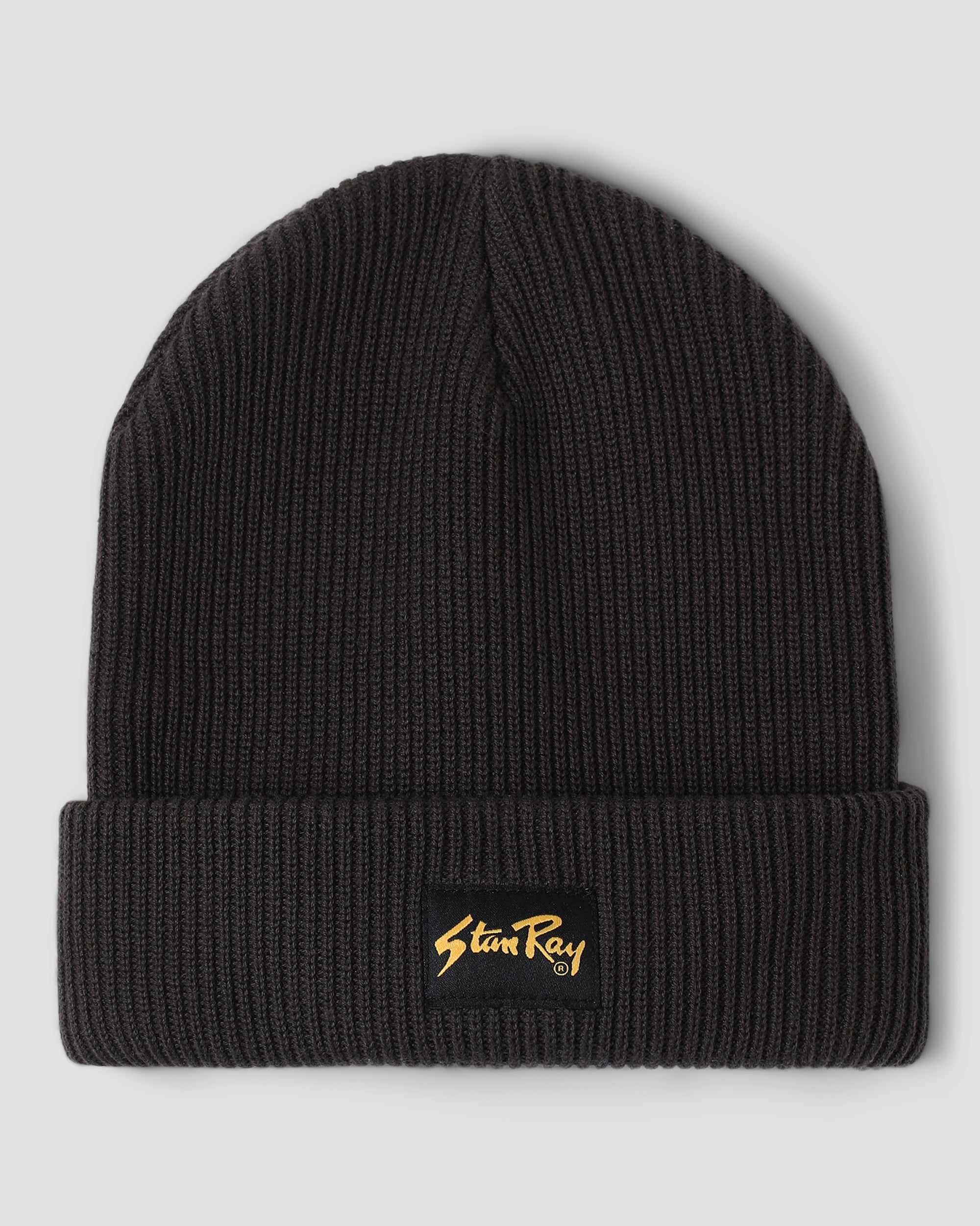 stan-ray-fold-beanie-m-tze-washed-black image 1